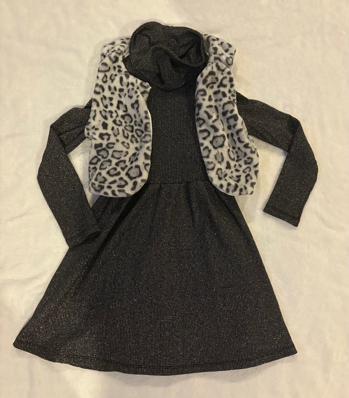 Seller #80 - Girls size 12 Rare Editions turtleneck dress and vest