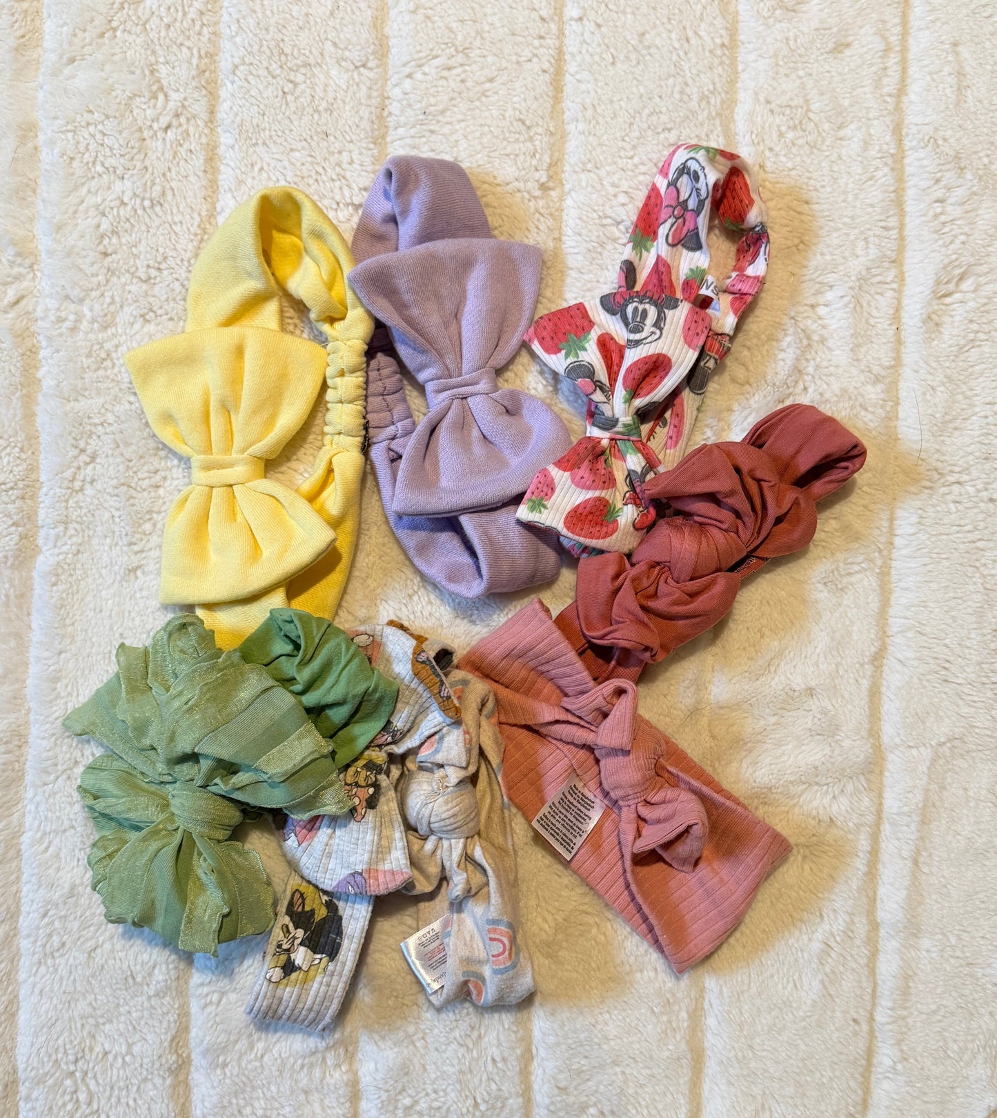 #56 REDUCED baby/toddler hair bows/headband bundle