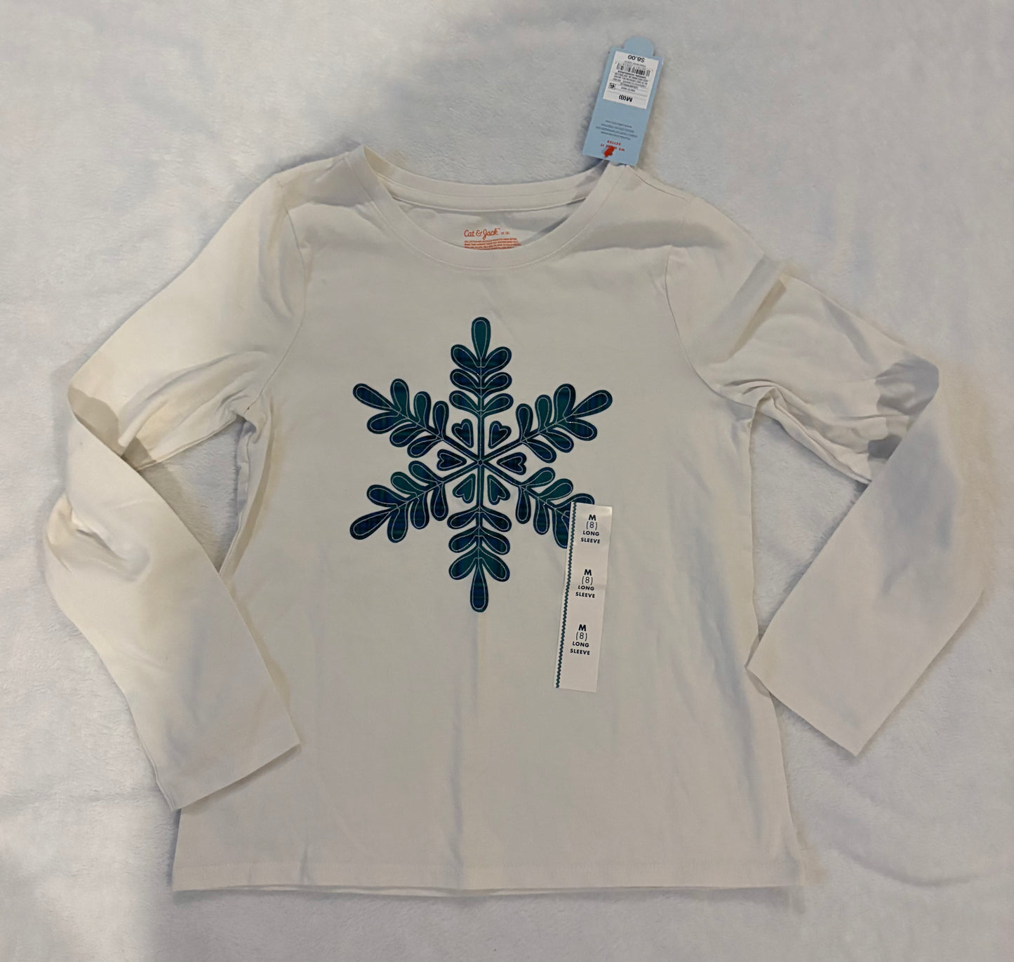 Seller #80 - Girls size M (8) NWT winter shirt