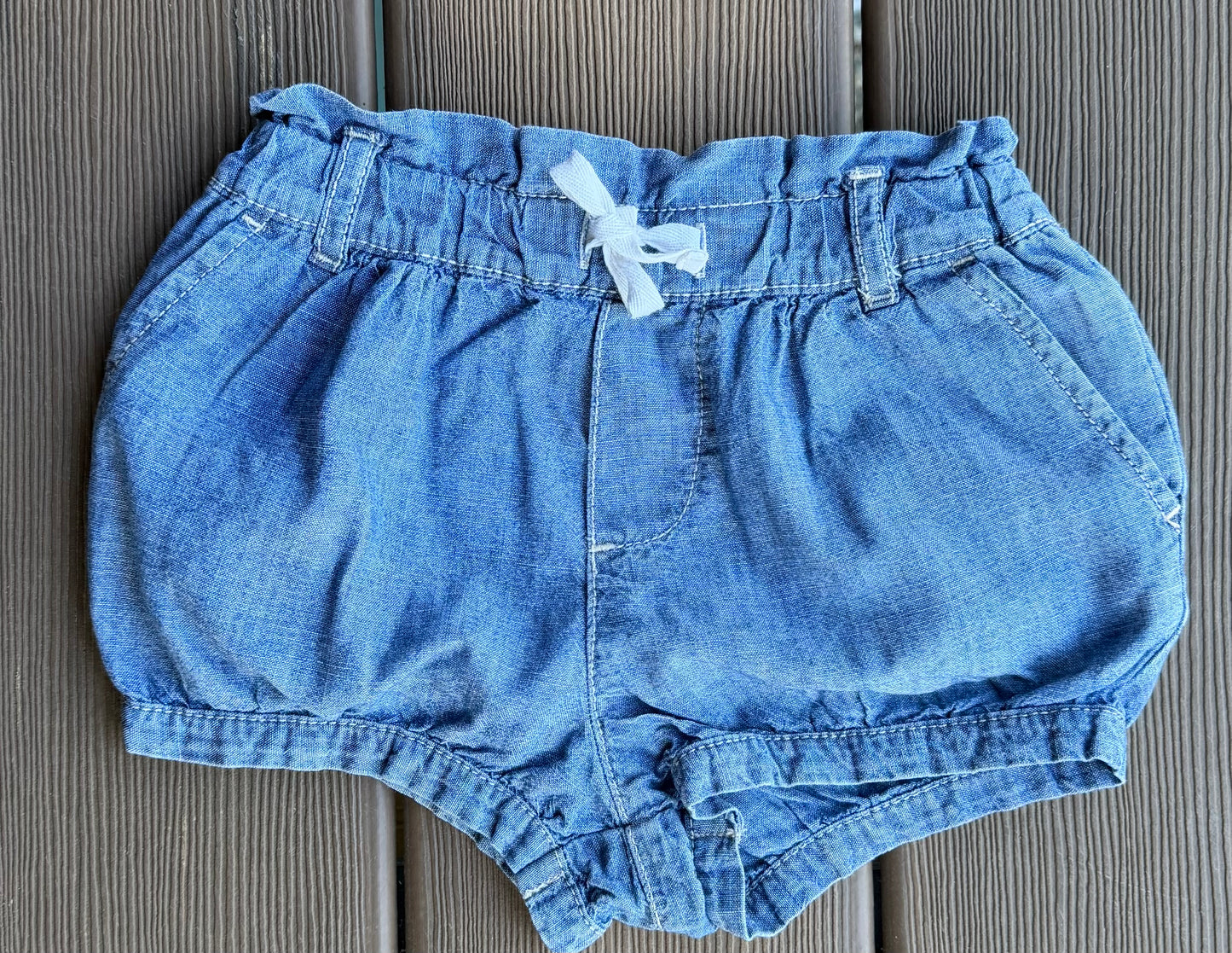 #28 Baby Gap Chambray Shorts Size 4