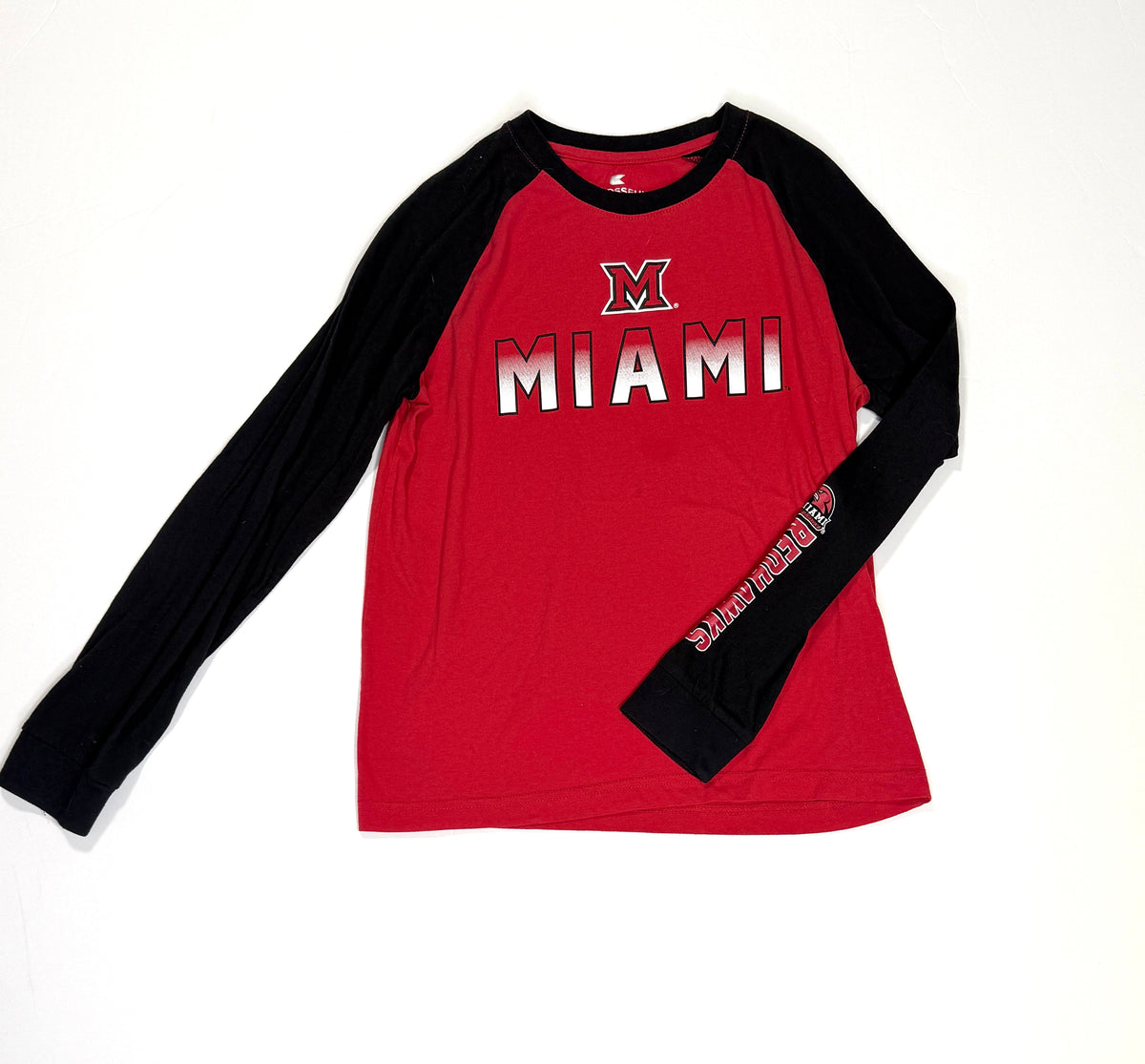 155 Youth L Miami Reglan T-Shirt EUC