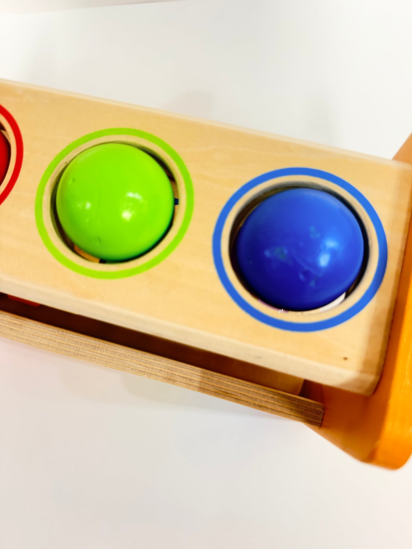 #153 Hape Pound and Tap Bench Toy - See photos for wear