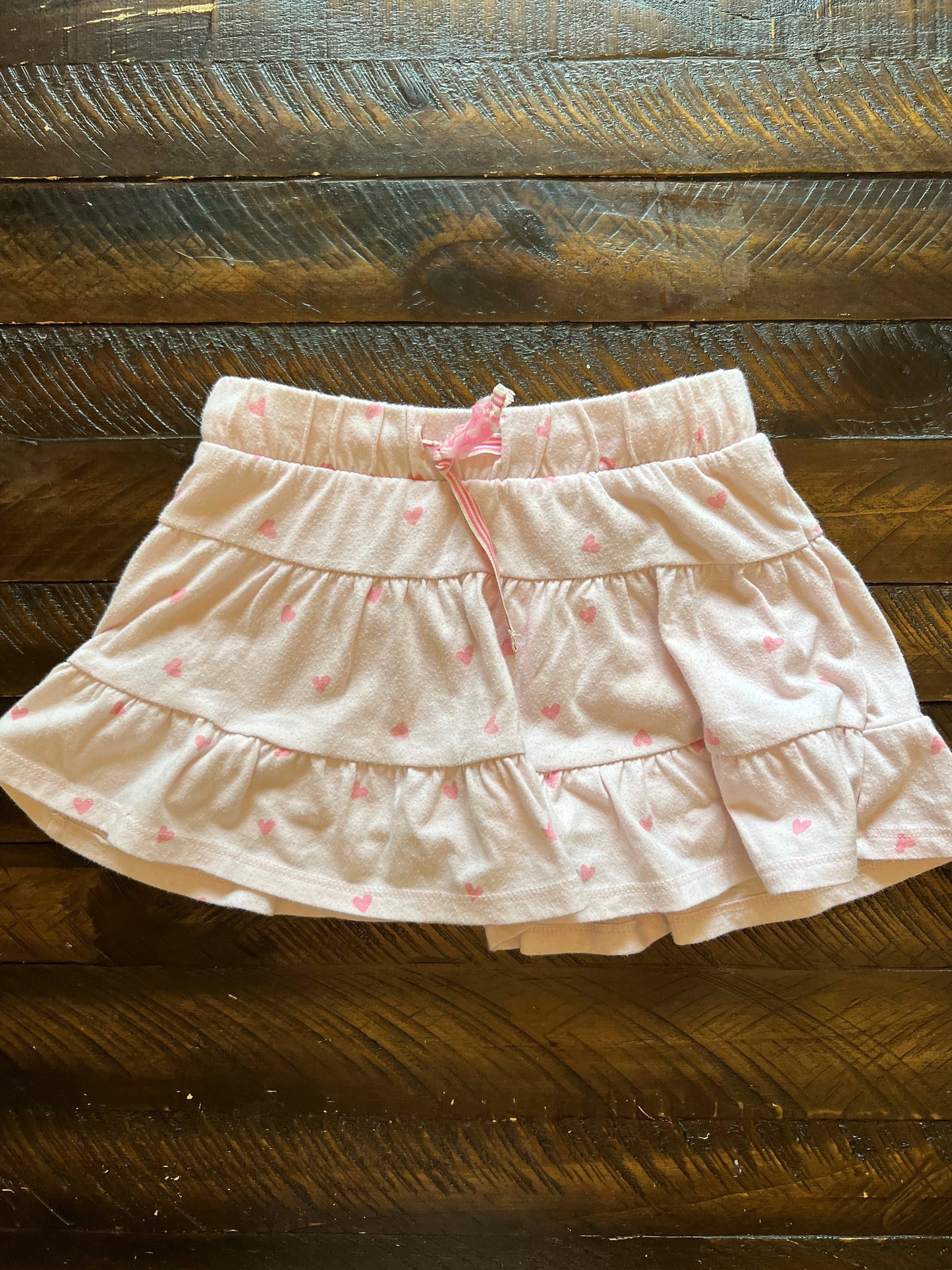 134 Cat & Jack Girls heart skort 4/5