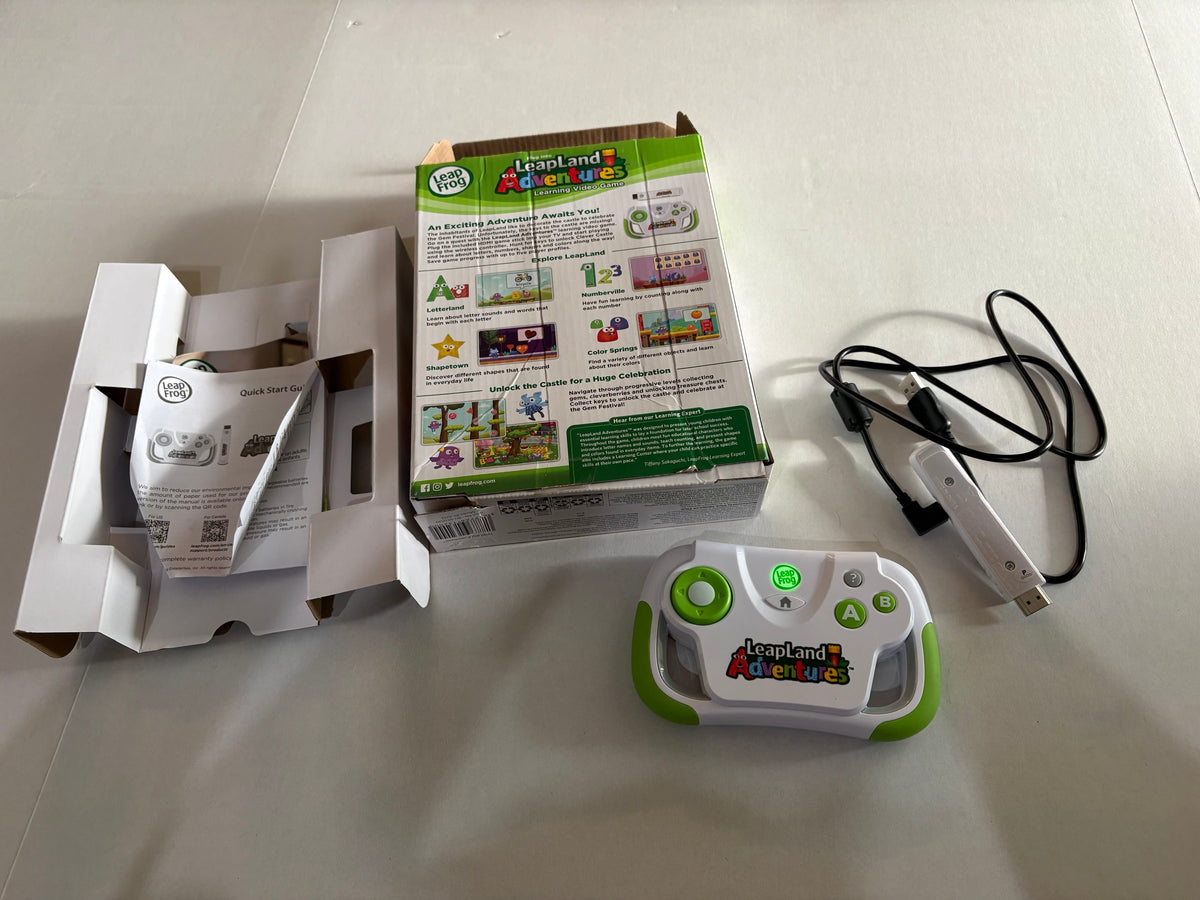 #25 Leapfrog Leapland Adventures learning video game - only used once
