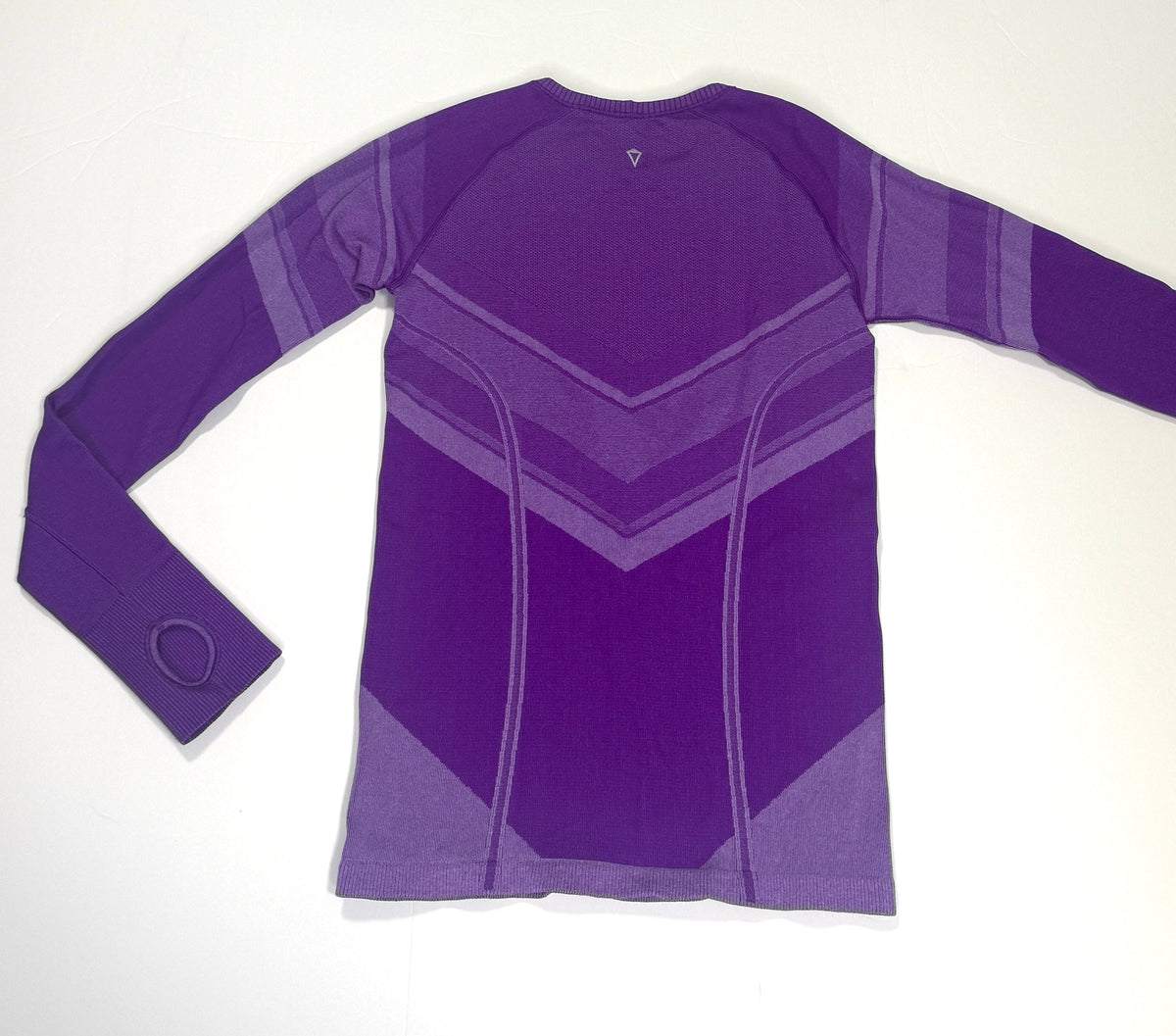 155 Ivivva Girls Purple Long Sleeve Athletic Top VGUC Fits like a 10/12 no tag