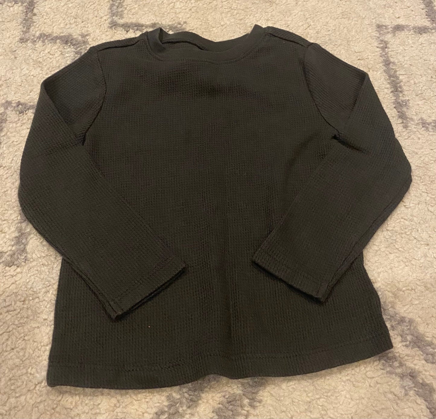 Seller #191 3t Old Navy Dark Gray Thermal Long Sleeve Shirt