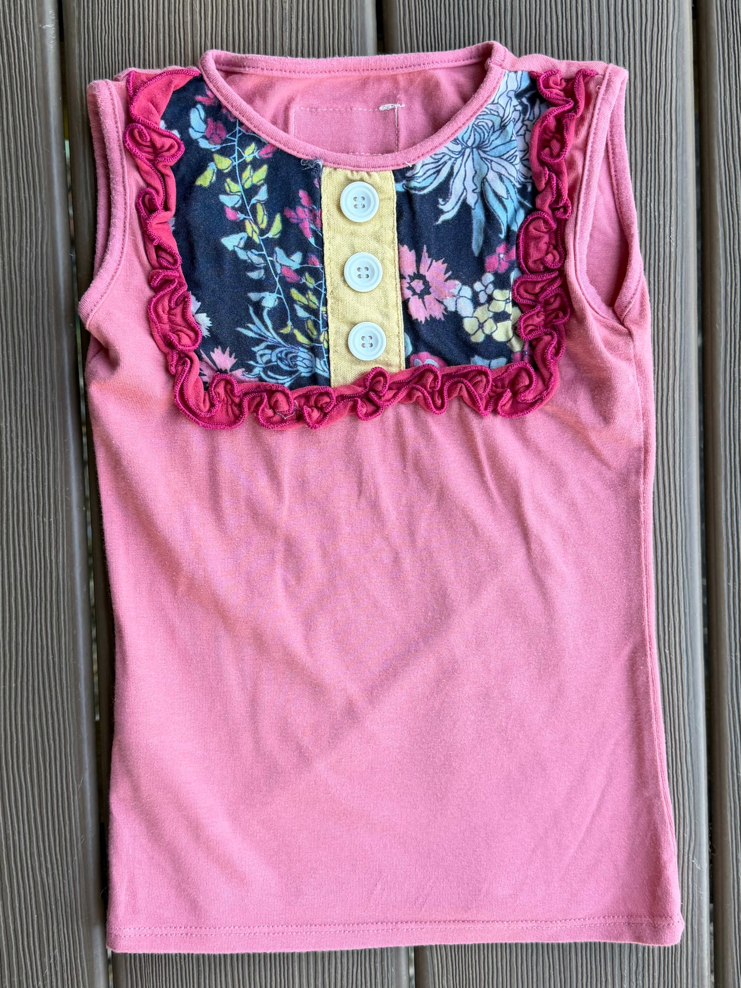 #28 Persnickety Girls Tank Size 3