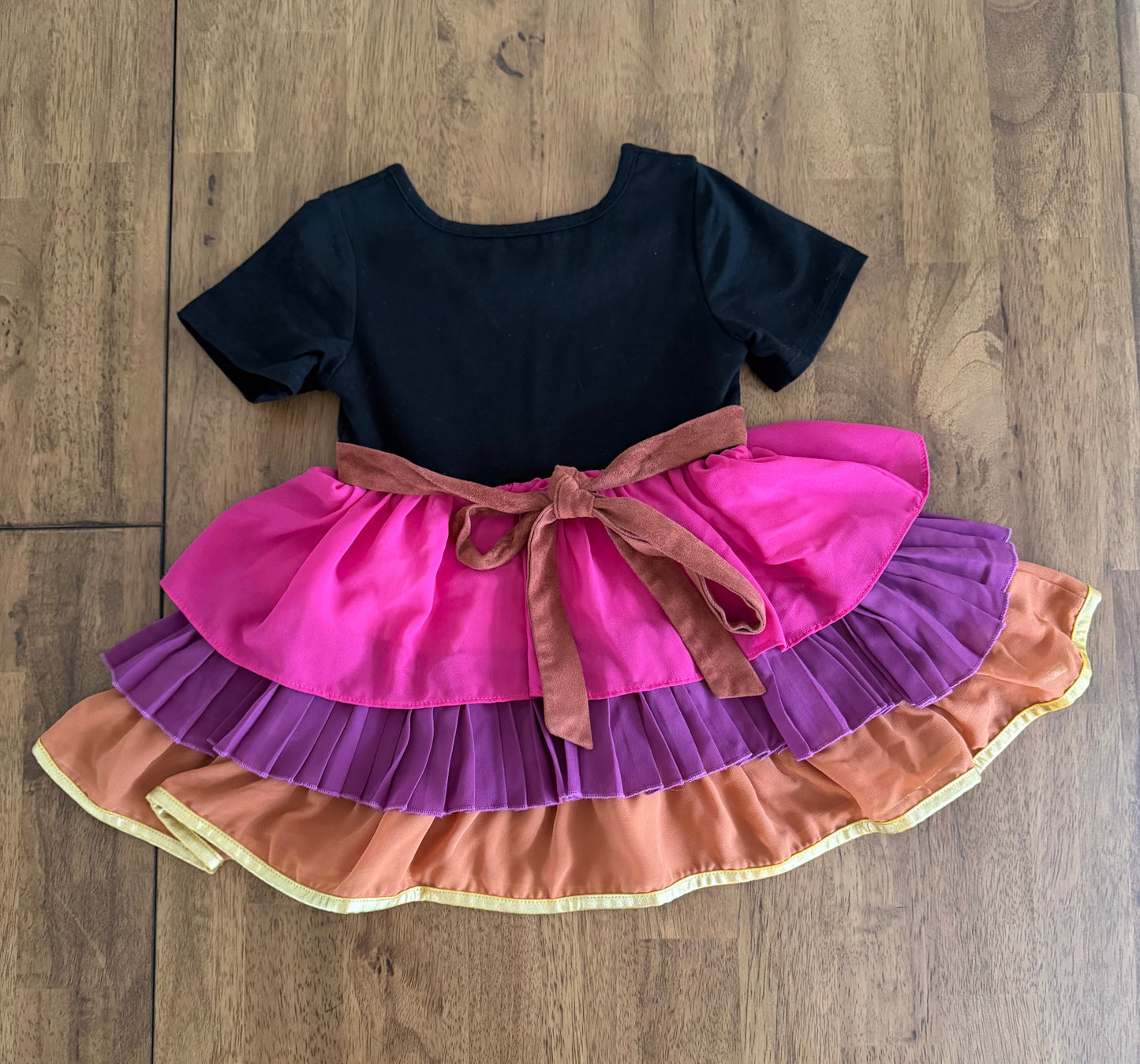 *reduced* #117, Girl 4T, Evie’s Backyard Anna Dress (Frozen), EUC