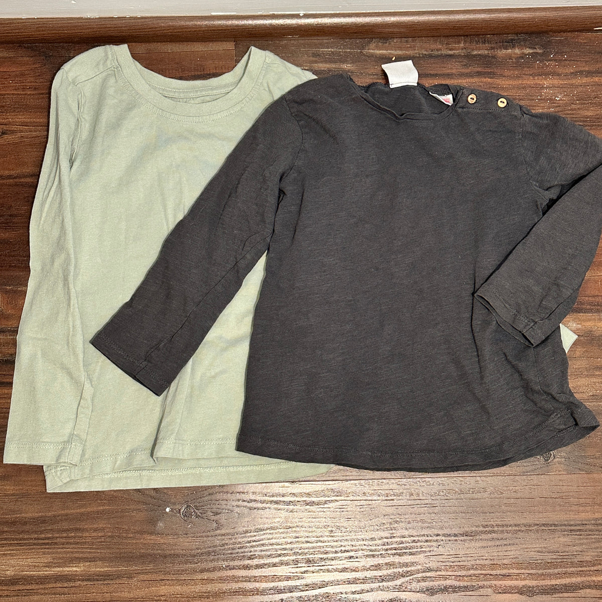 #48 Boys Shirt Bundle (Zara & Honest Co) 4t
