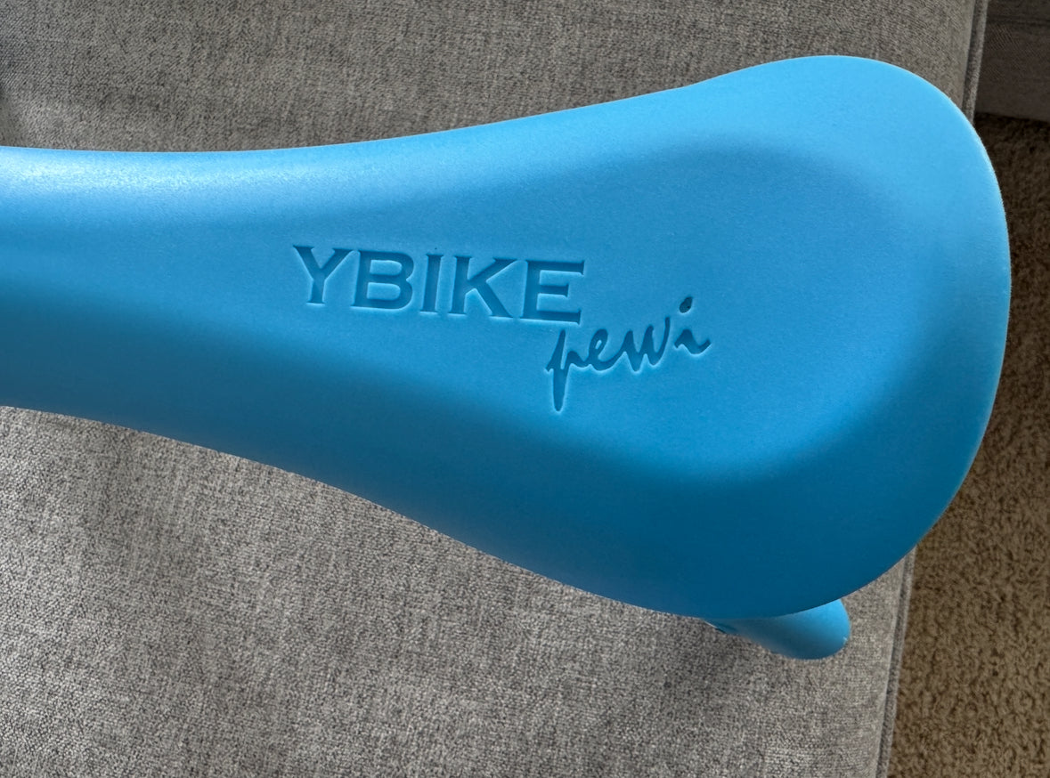 REDUCED # 92 Y bike like new blue used indoor only