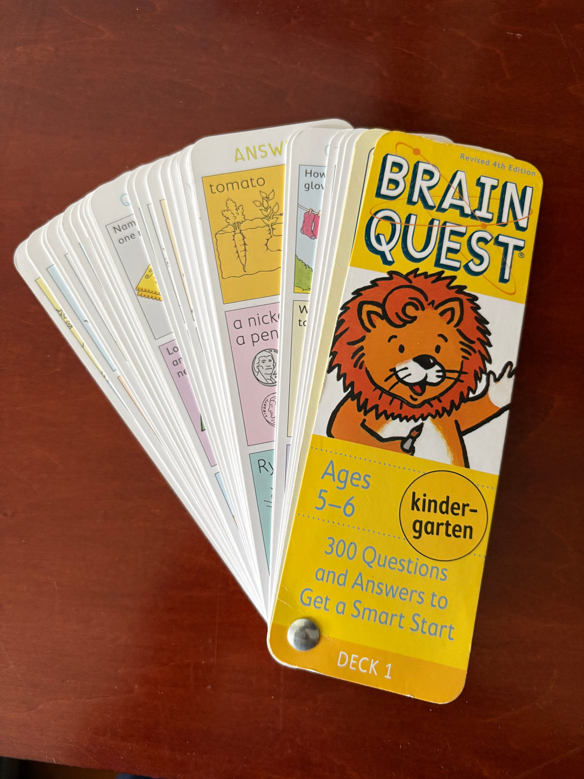 #116 Kindergarten Brain quest deck 1