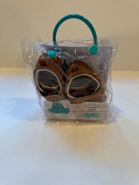#9 - Ro & Me by Robeez - Brown, Non-Slip, Flexible, Shoes Infant's SIZE 6-12 months