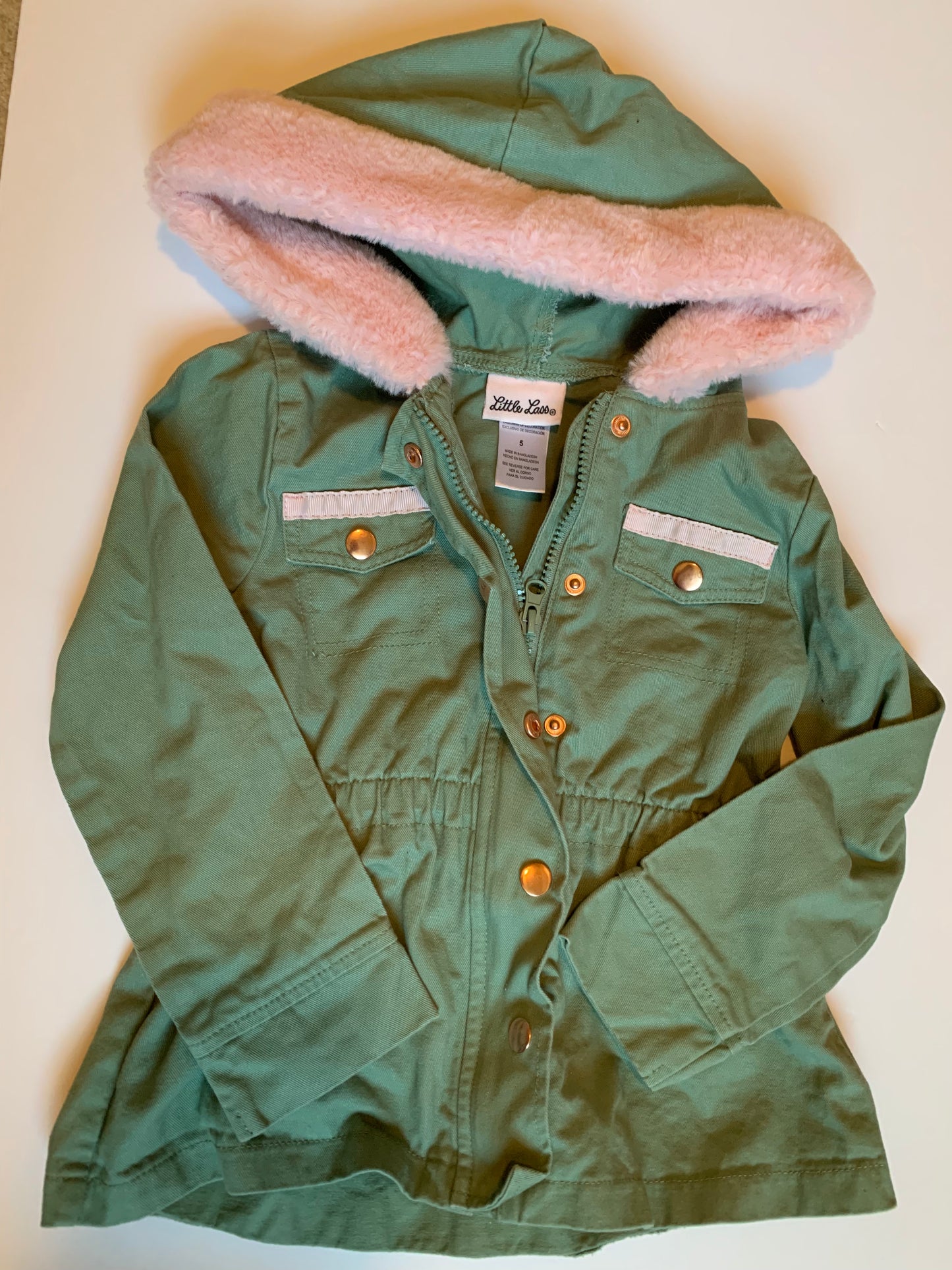 Seller #2 - 5 Girls Green Mid-Weight Denim Jacket (NWOT)