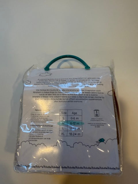 #9 - Ro & Me by Robeez - Brown, Non-Slip, Flexible, Shoes Infant's SIZE 6-12 months REDUCED