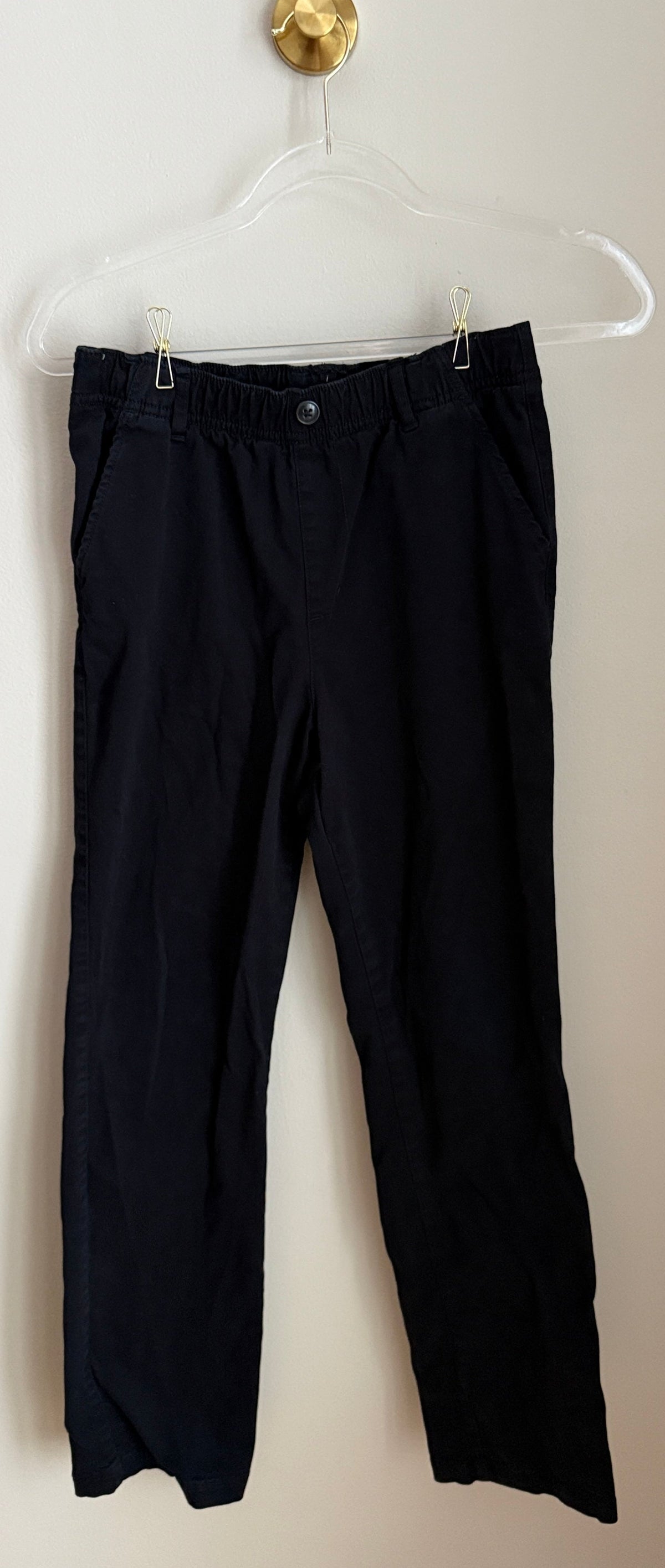 Seller #156_Childrens Place pull on dress pant in black size 14 boy