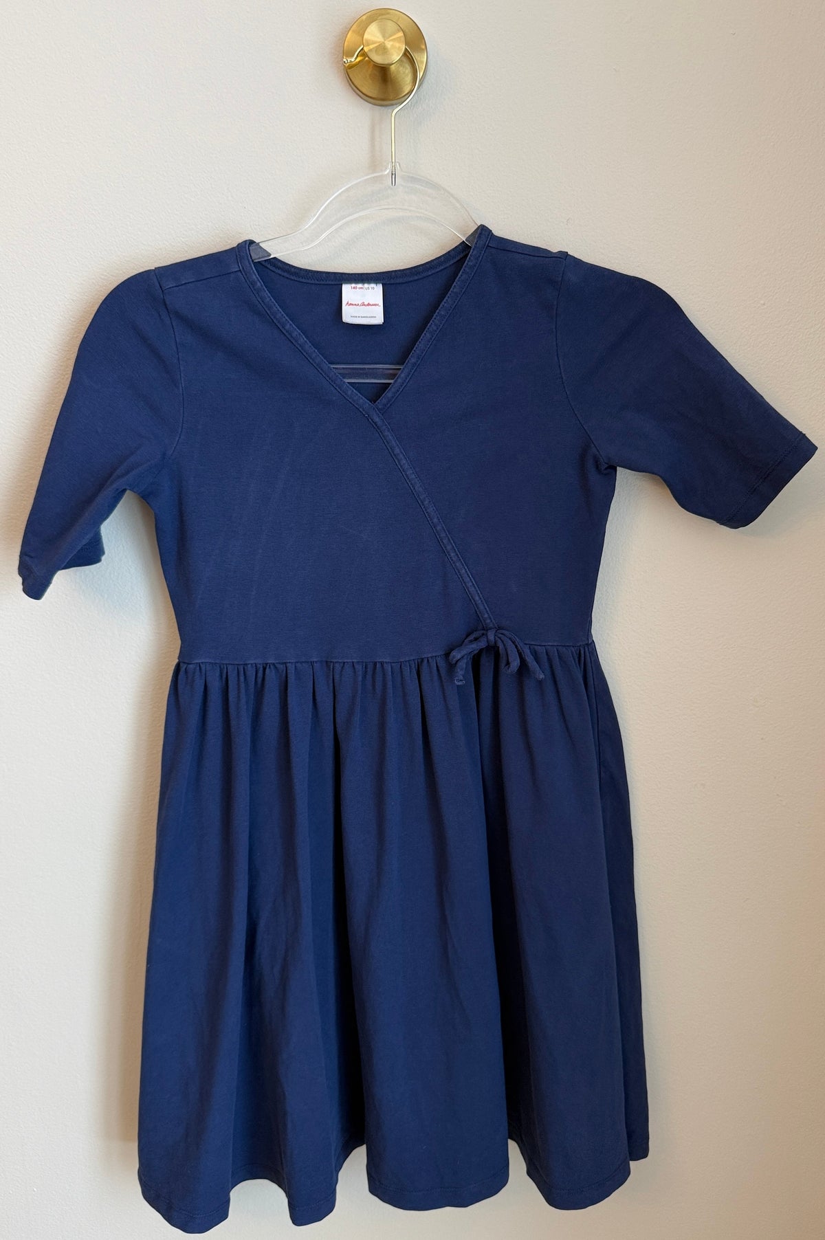 Seller #156_Hanna Andersson Girls Faux Wrap Dress Size 140 10