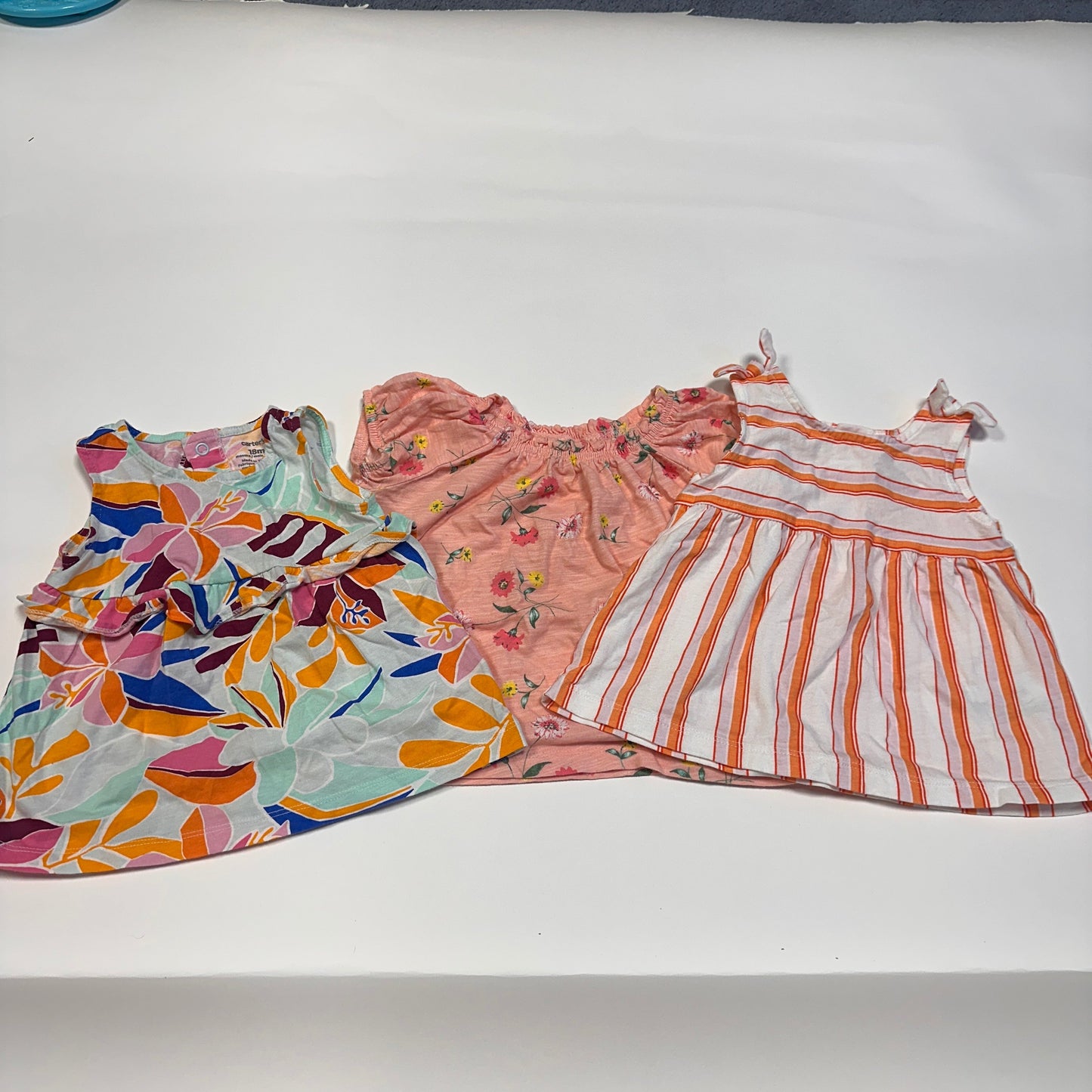 #4 carters 18month shirt's three pack