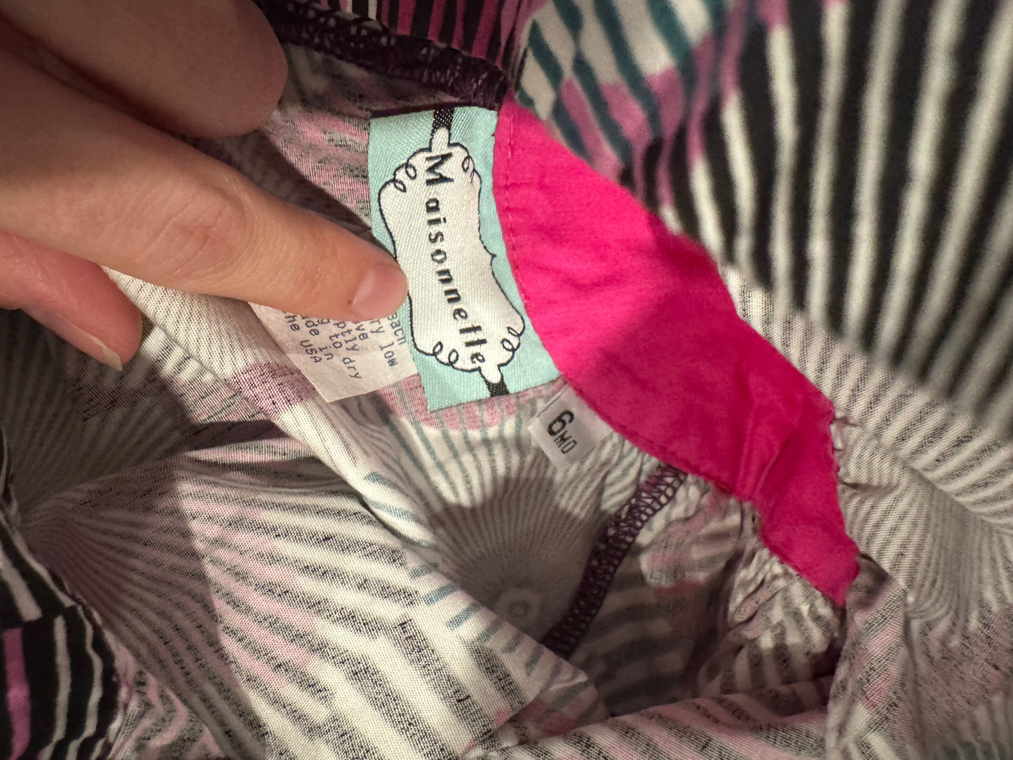 #187 Maisonnette Girls 6m Dress