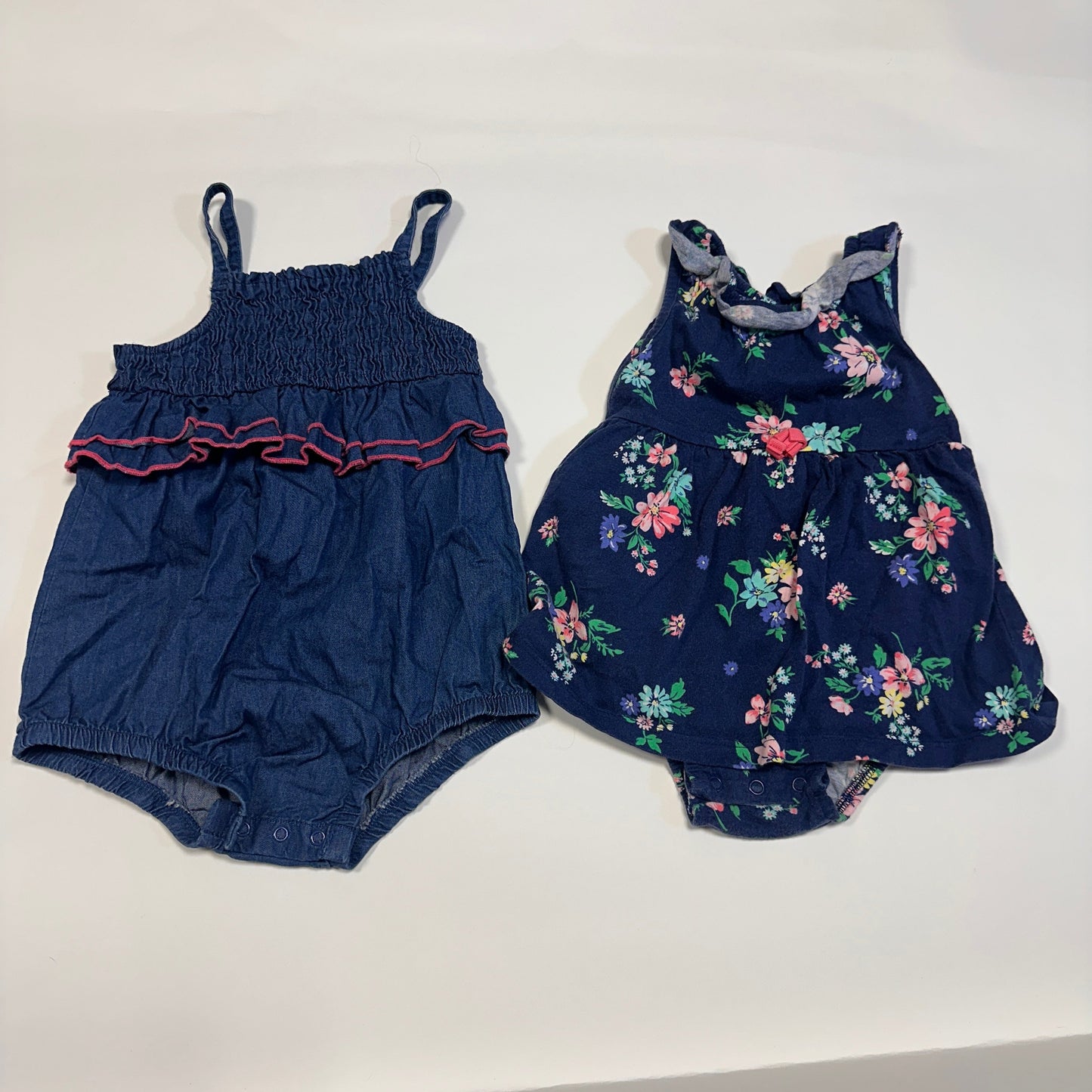#4 toddler girls romper size 18month cat and jack and carters brand