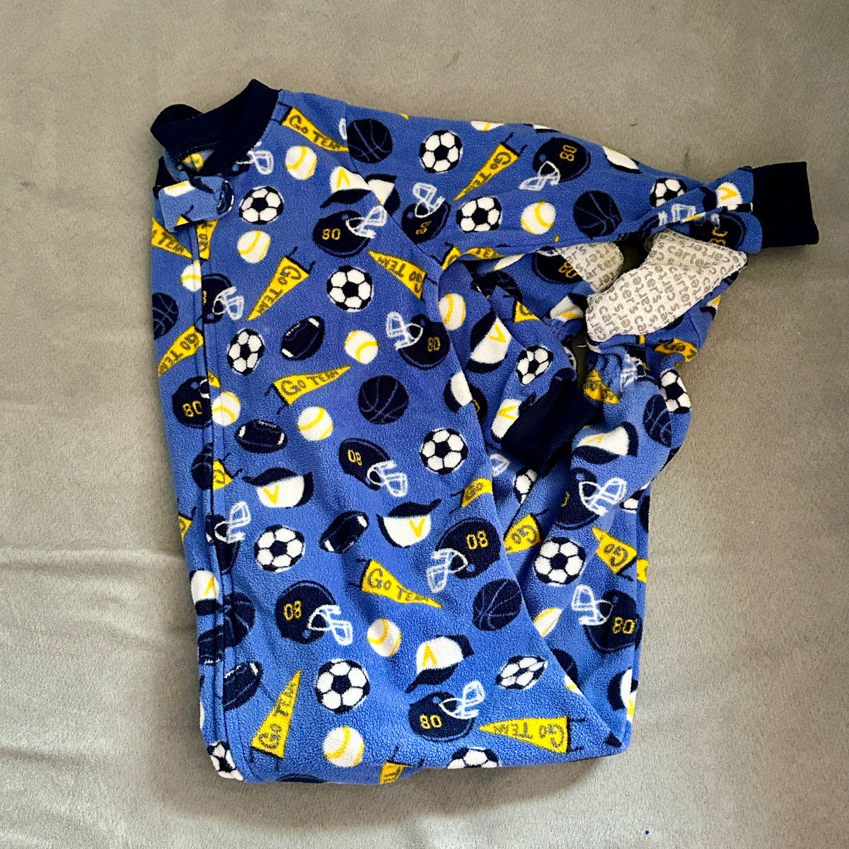 #48 Carters Fleece PJs 2T