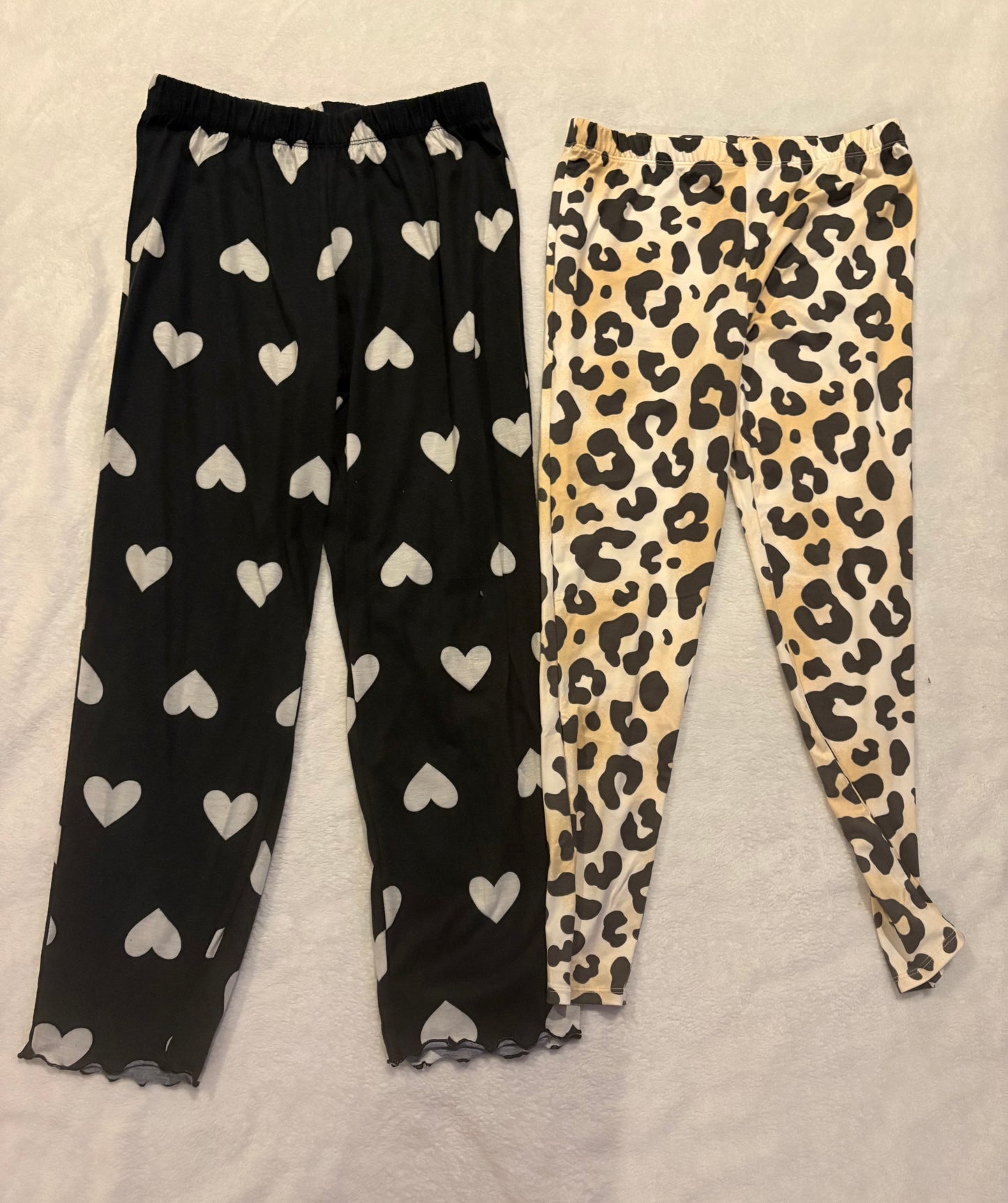 Seller # 80 - Girls size 14 pajama pants x 2