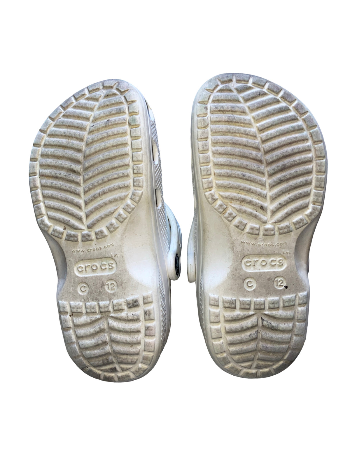 #33 Crocs Kids Baya Clog White C12