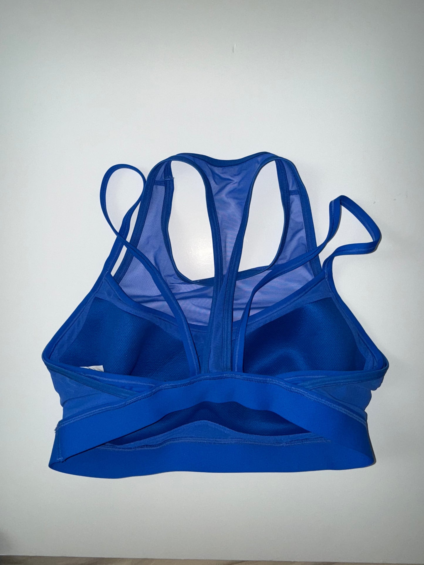 Seller 106: *Reduced* Womens L Reebok Blue Sports Bra