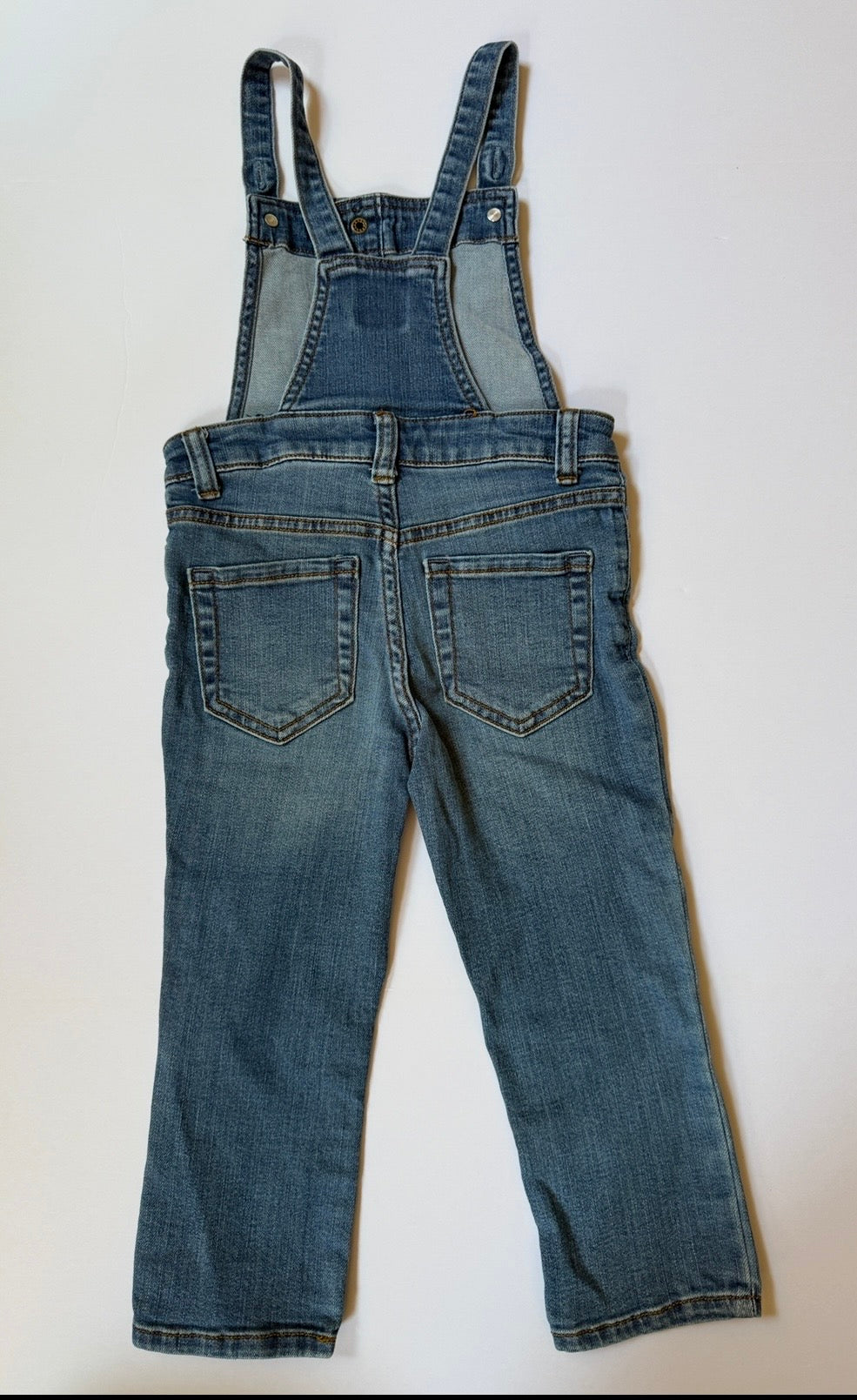 #41 | 3T Cat & Jack Denim Jean Overalls, girl THE cutest!