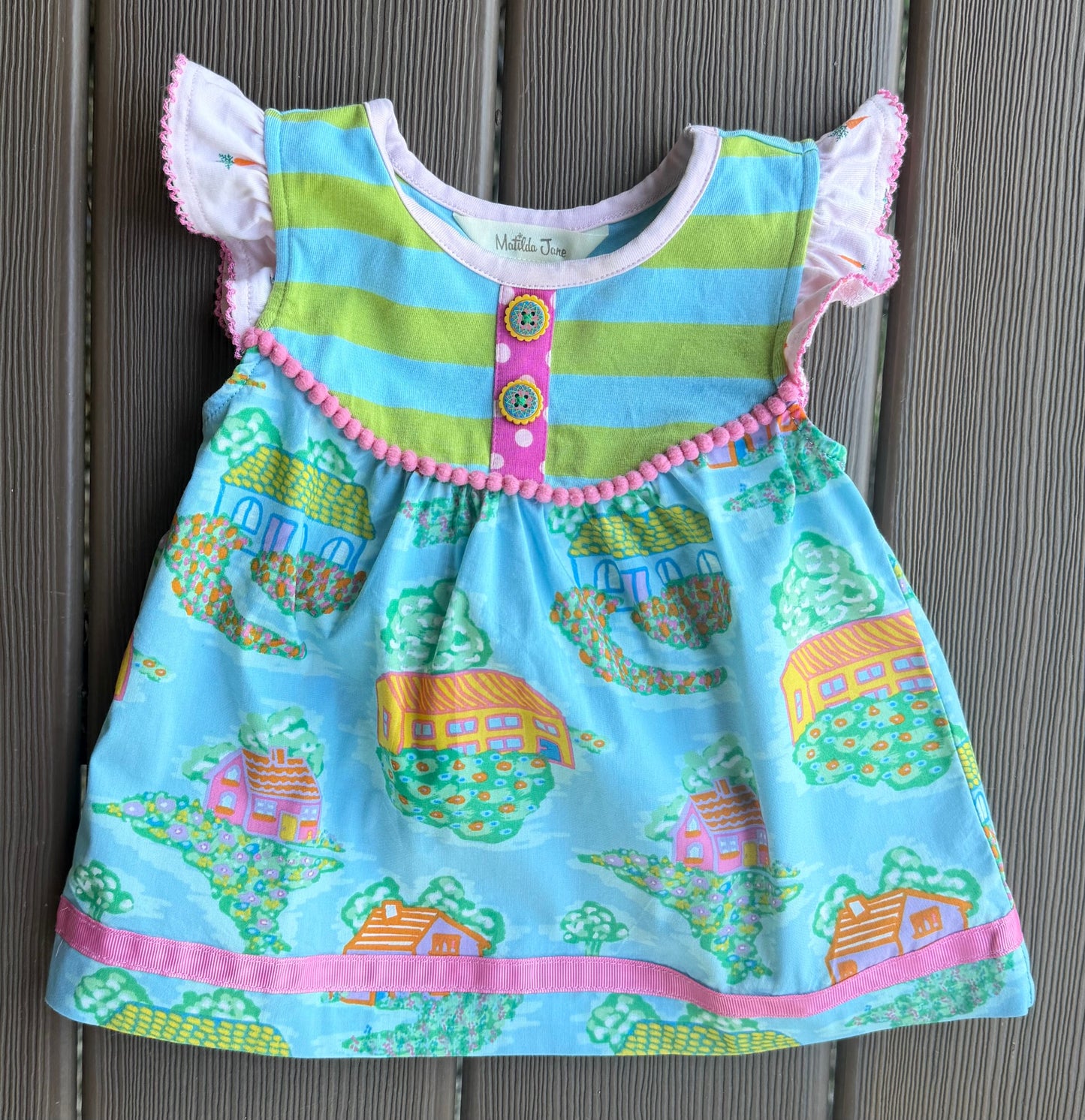 # 28 REDUCED Matilda Jane Girls Summer Cottage Tank Size 12-18 m