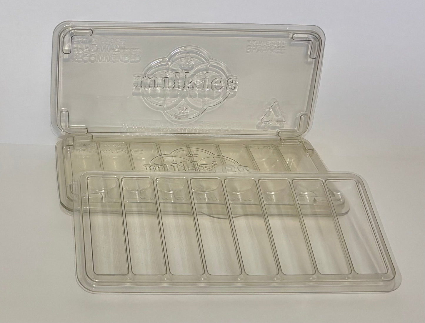 #132 - REDUCED- Milkies: Milk & Food Trays with Lids, Set of 2