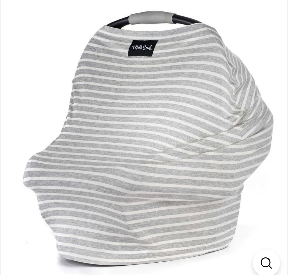 #132 - REDUCED - Milk Snob: 5-in-1 Cover, Heather Stripe