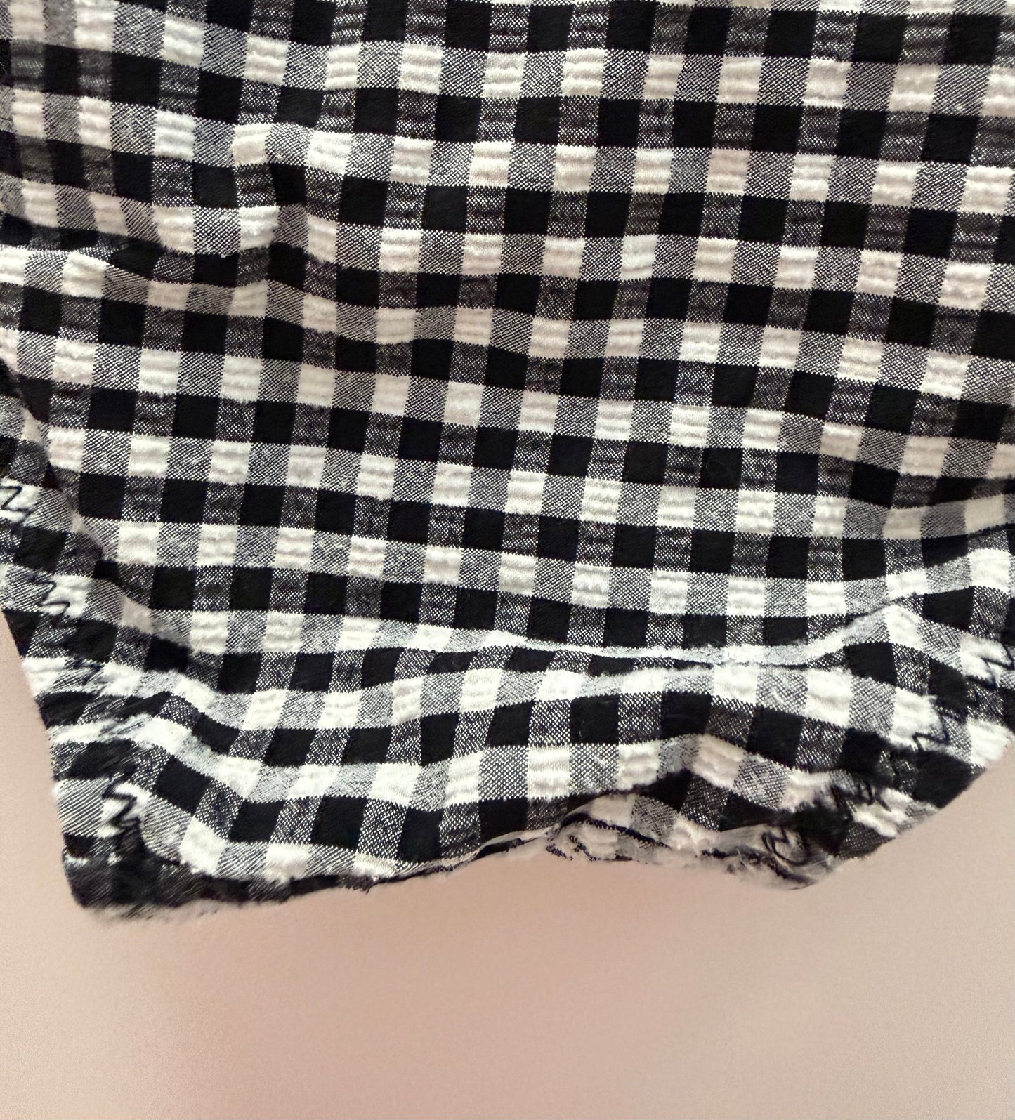 *reduced* #117, Girls 4T, Zara black checkered swimsuit, VGUC
