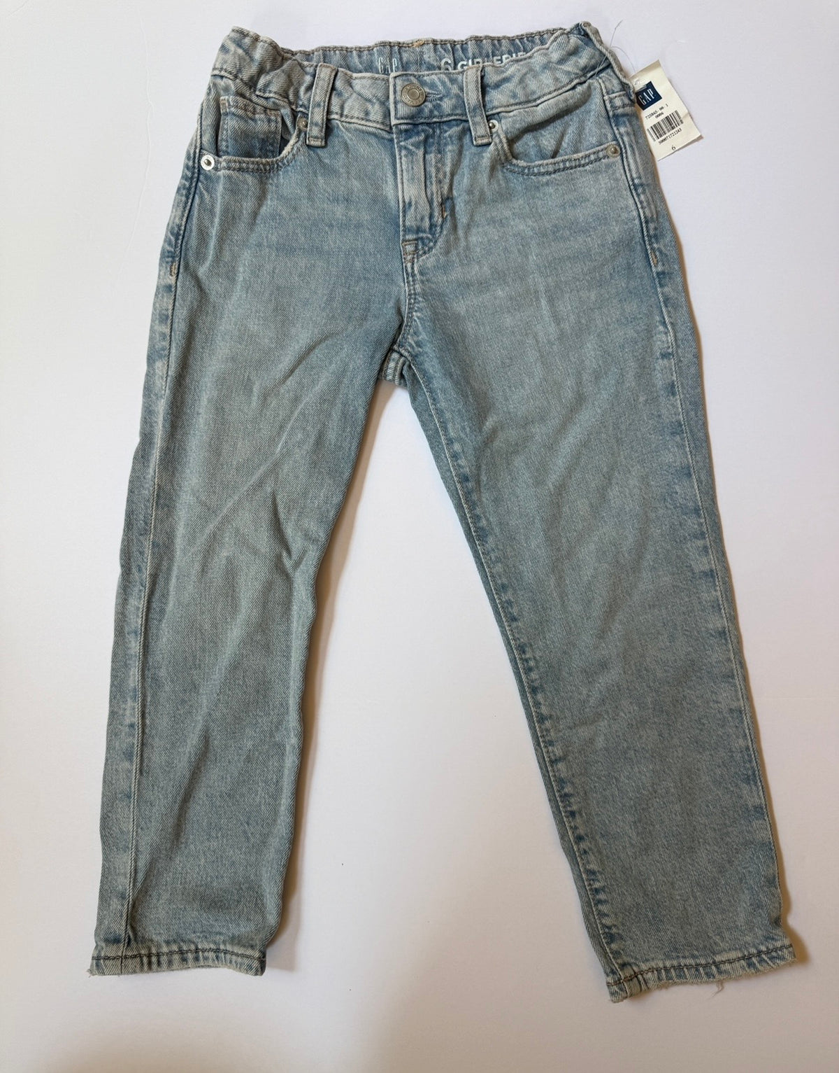 #41 | (6) NWT GAP Girlfriend Jeans with adjustable waist π, girls