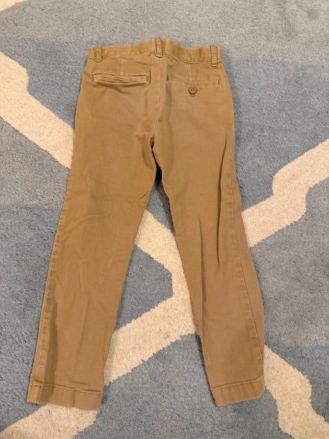 Seller #97 Boys Crewcuts Size 6 Tan Stretch Chinos