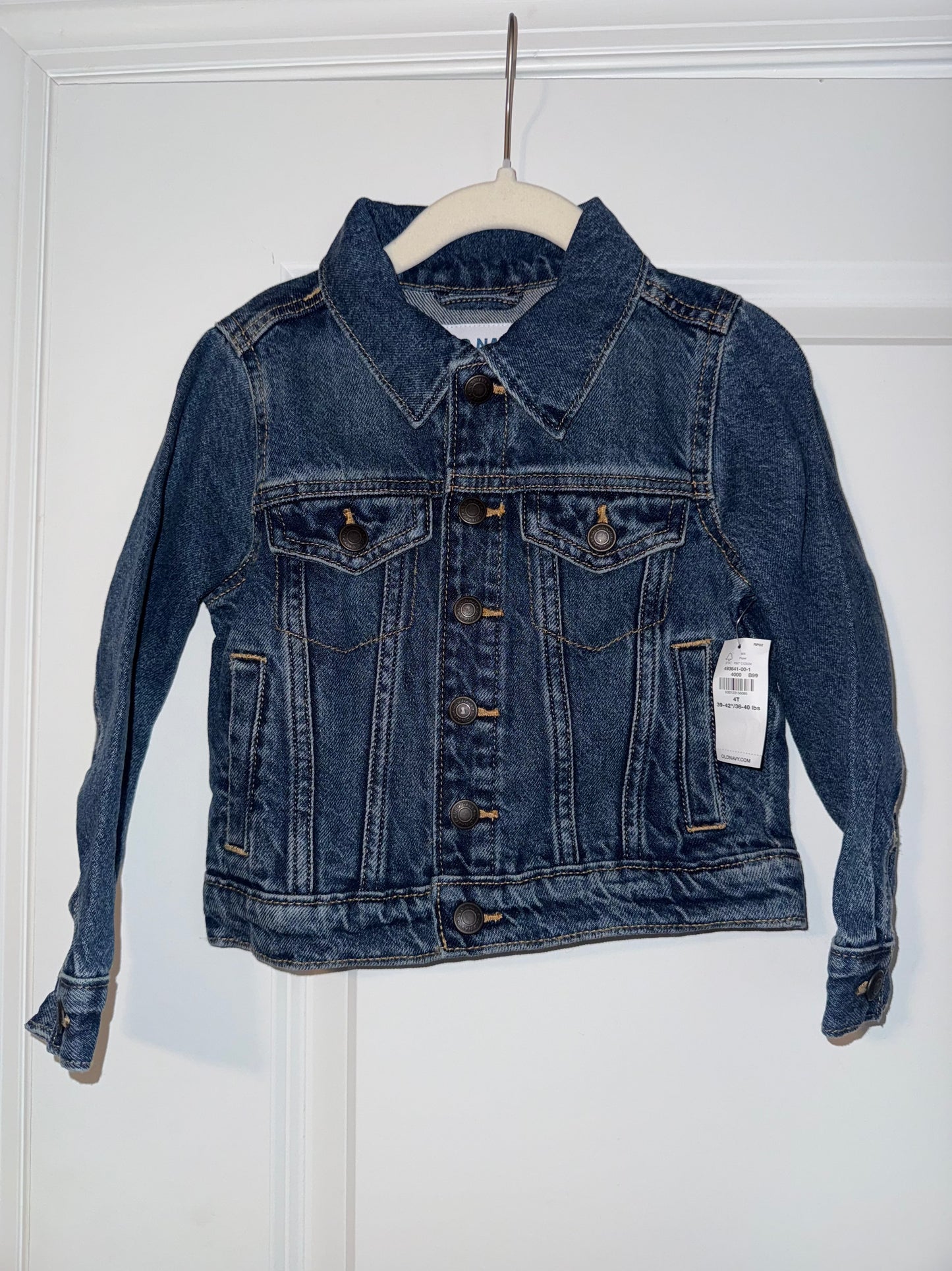 Seller 106: 4T Old Navy Denim Jacket NWT