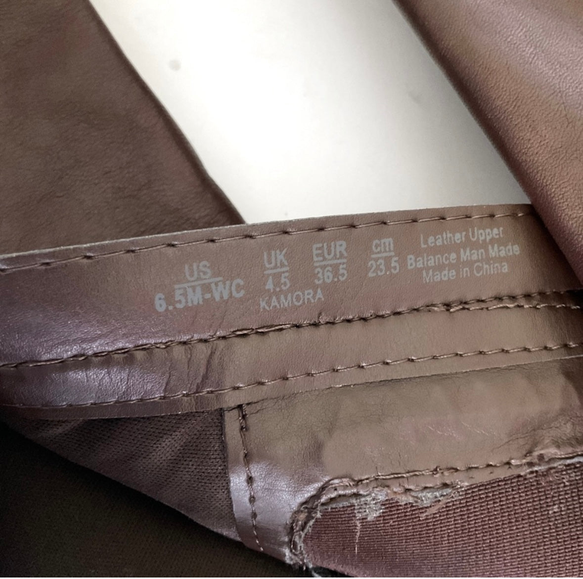 #132 - REDUCED - Naturalizer: Kamora Women’s Tall Leather Boots, Size 6.5