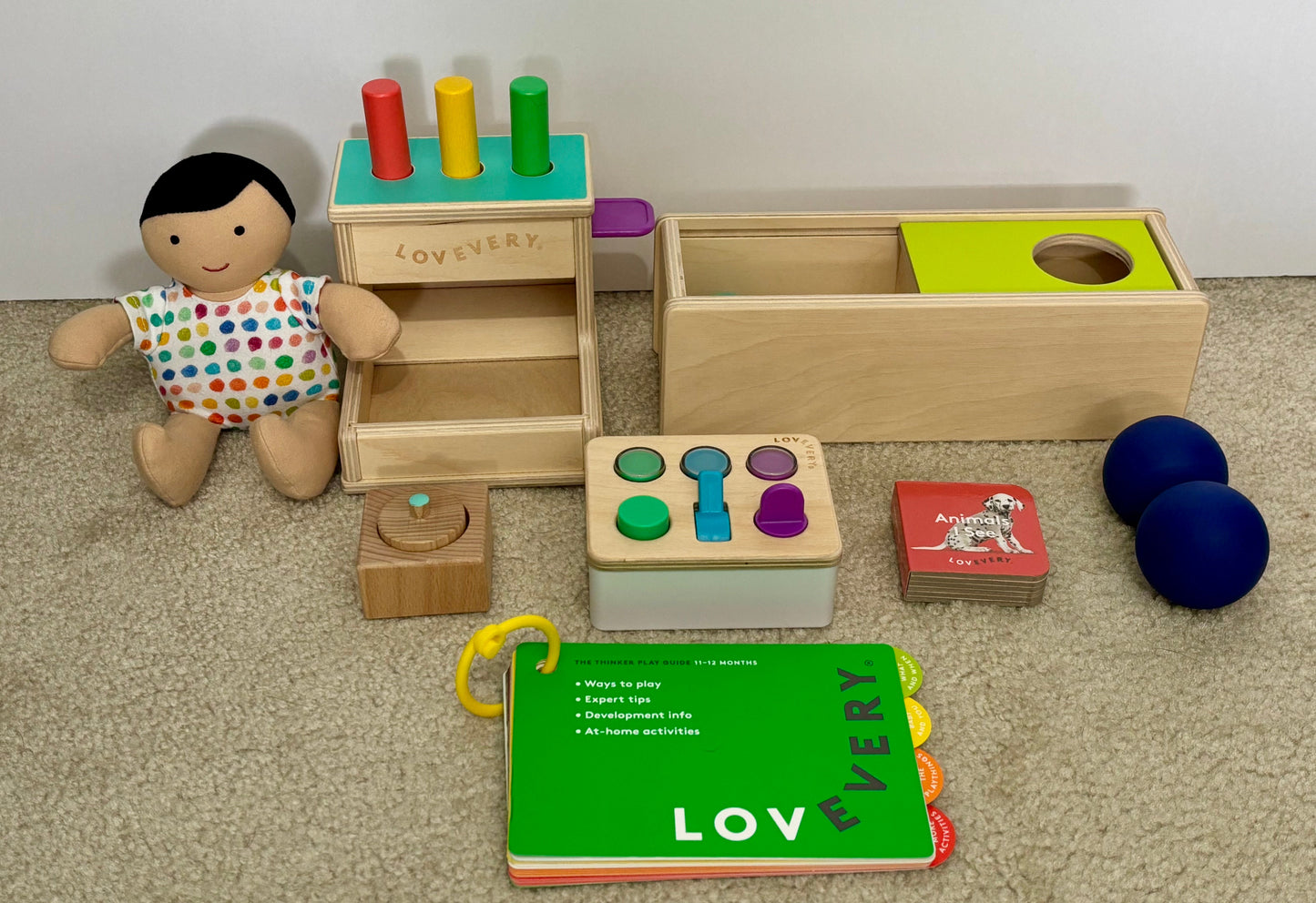 #132 - Complete Lovevery: 11-12M “The Thinker” Play Kit