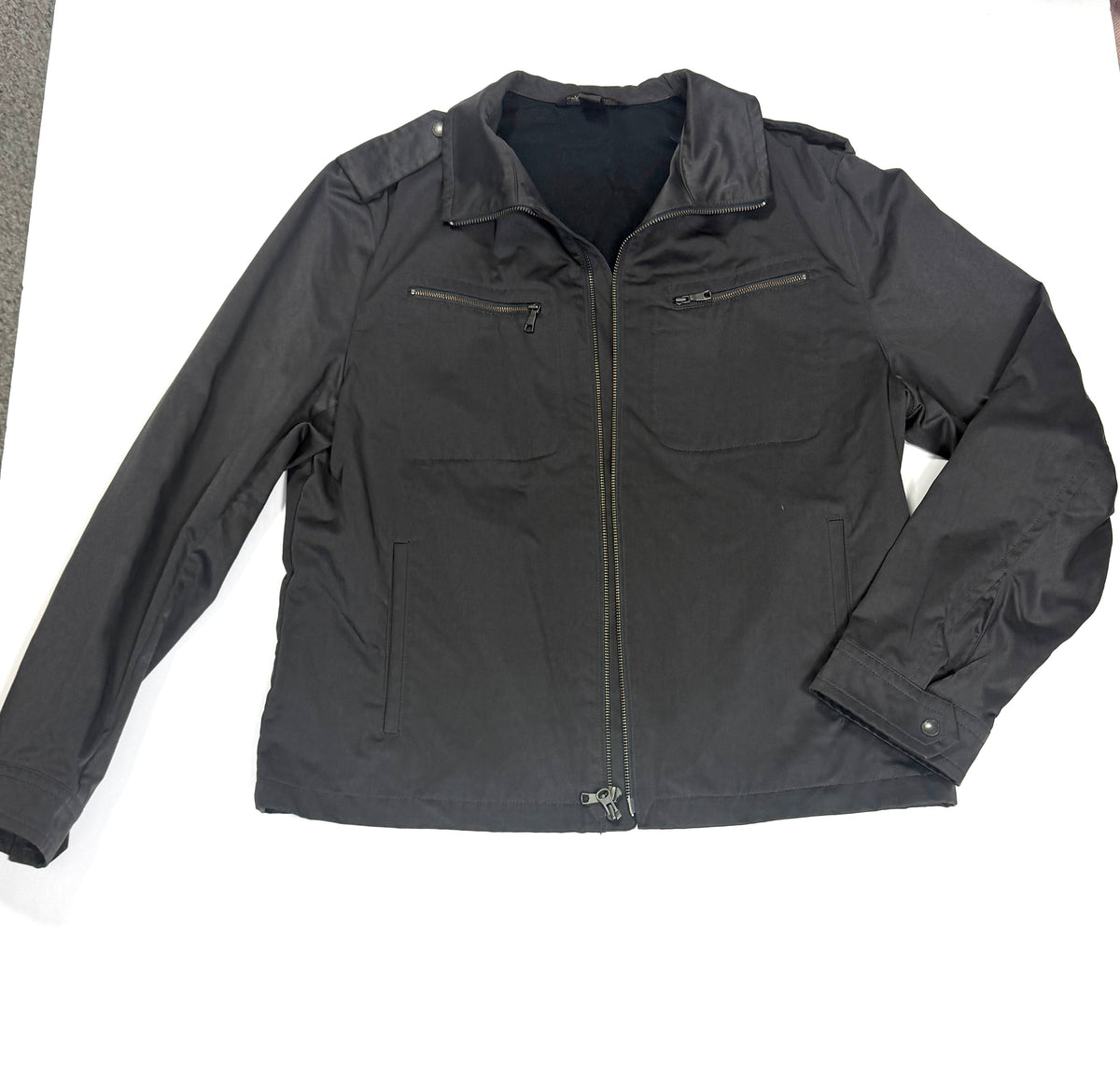 155 Men's Banana Republic Size Large Gray Jacket