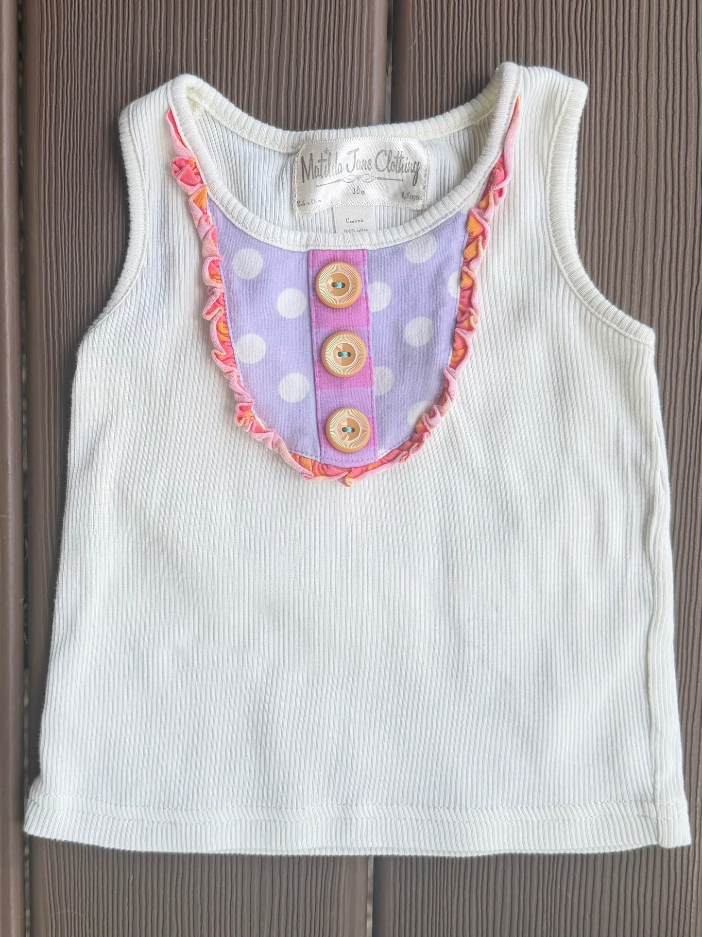 #28 REDUCED Matilda Jane Girls Tanks Set Size 18m