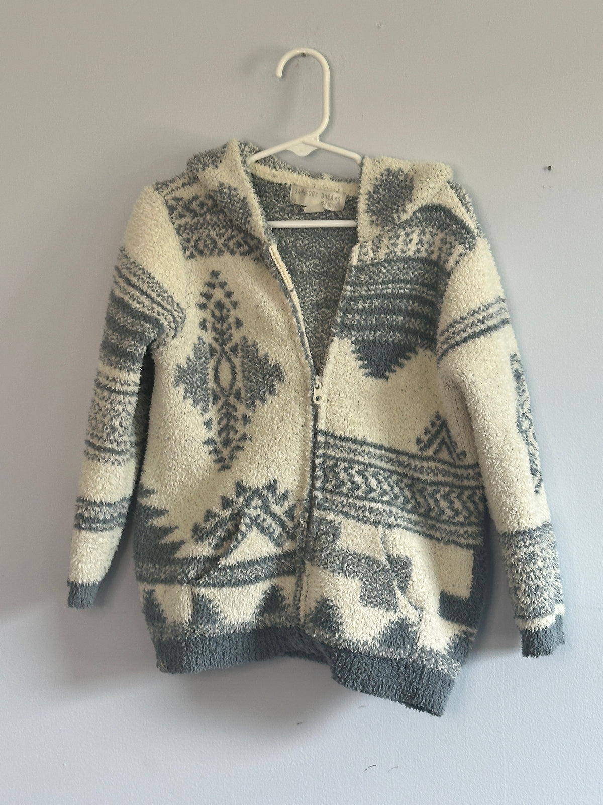 #48 Barefoot Dreams Zip Up Jacket 4-5