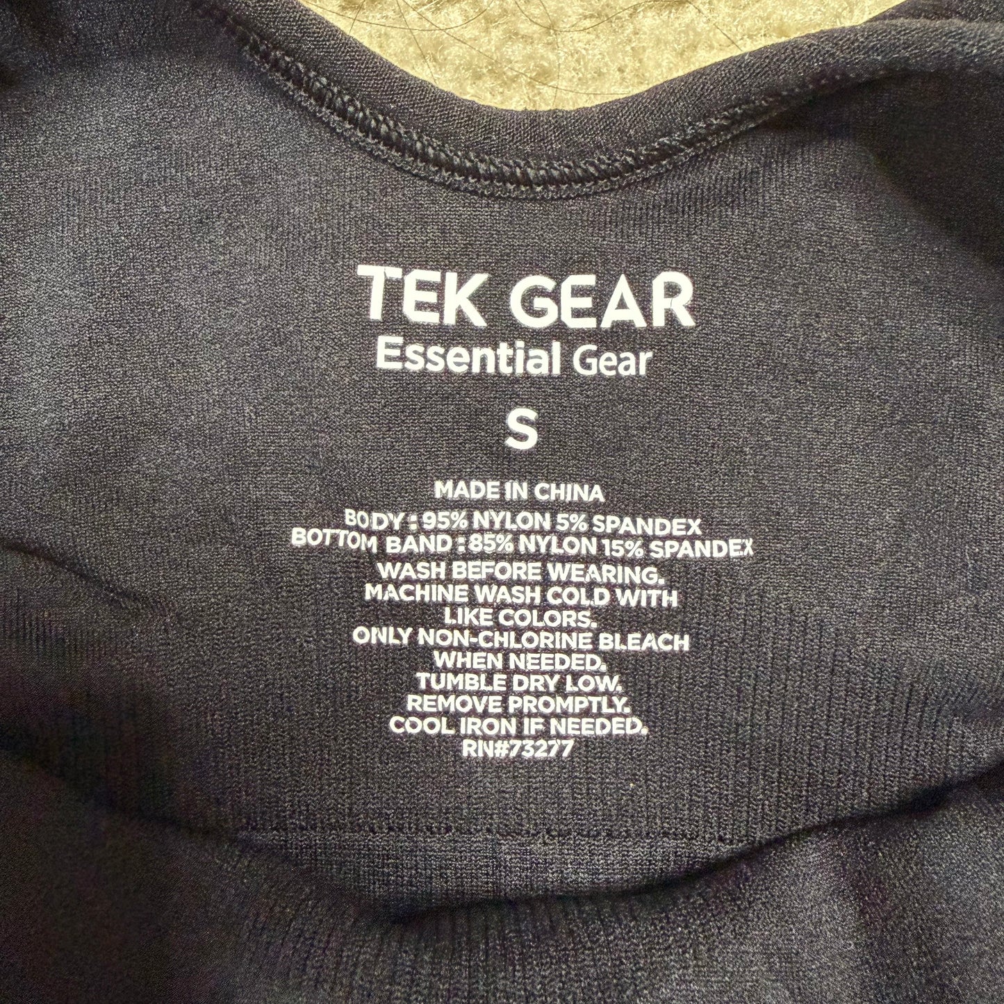 Small Tek Gear Sports Bra