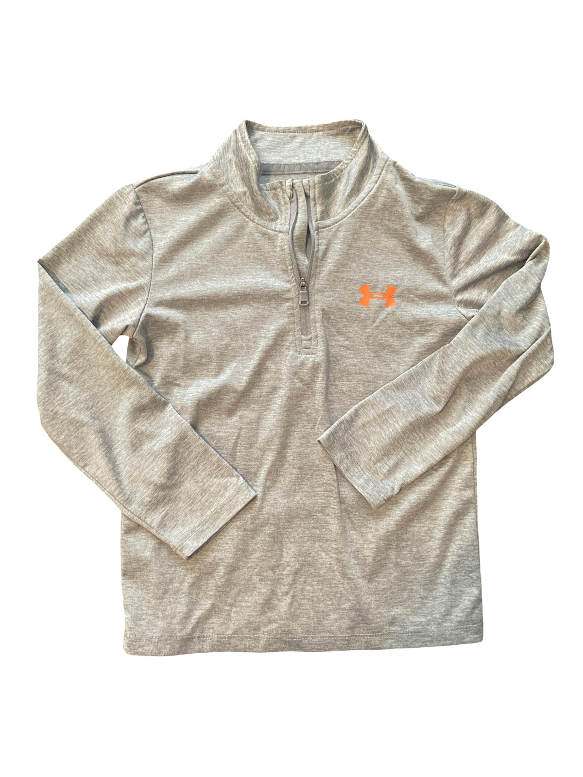 #33 Underarmour Half Zip Moisture Wicking Shirt Boys 6