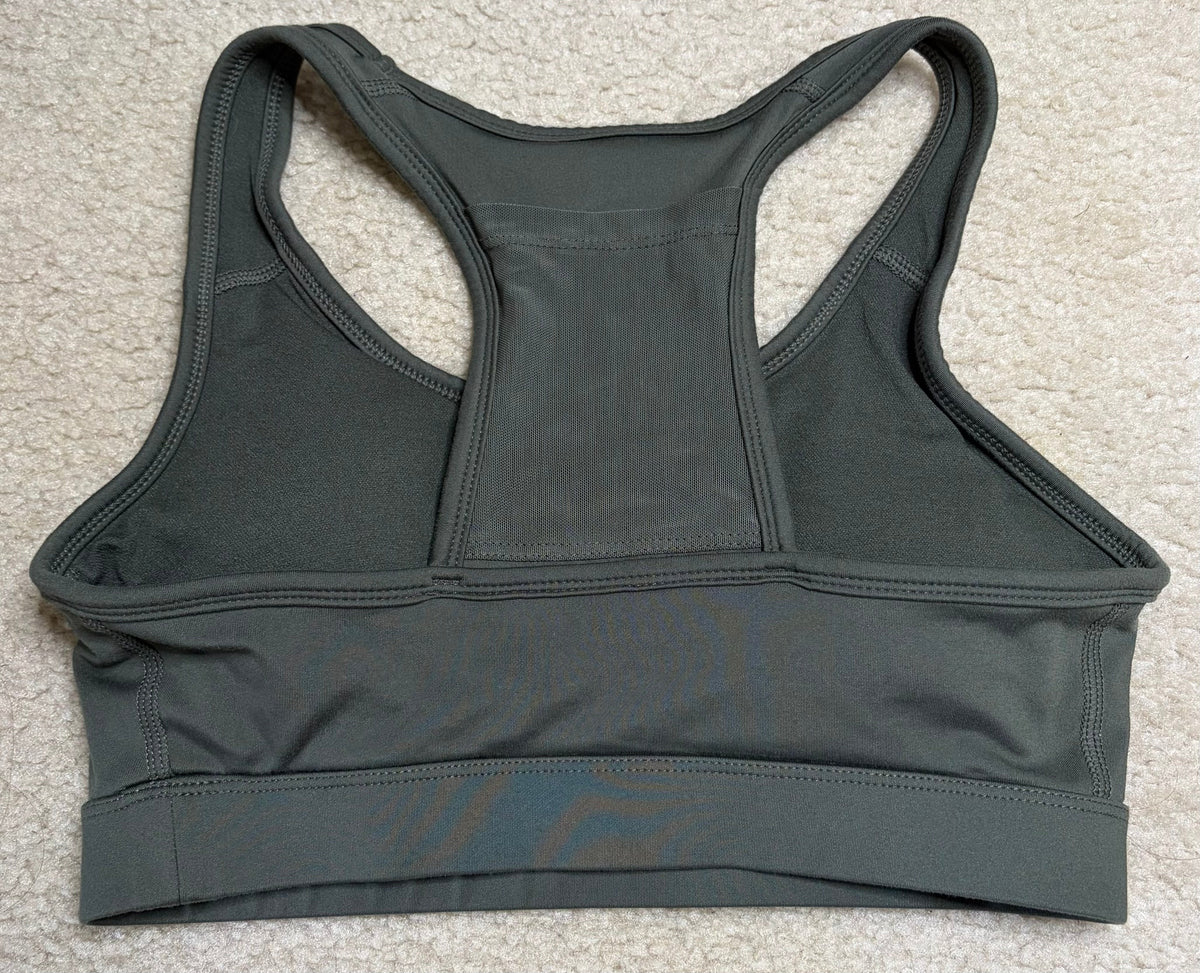 Seller #178 Women’s Small Reebok Olive Racerback Sports Bra