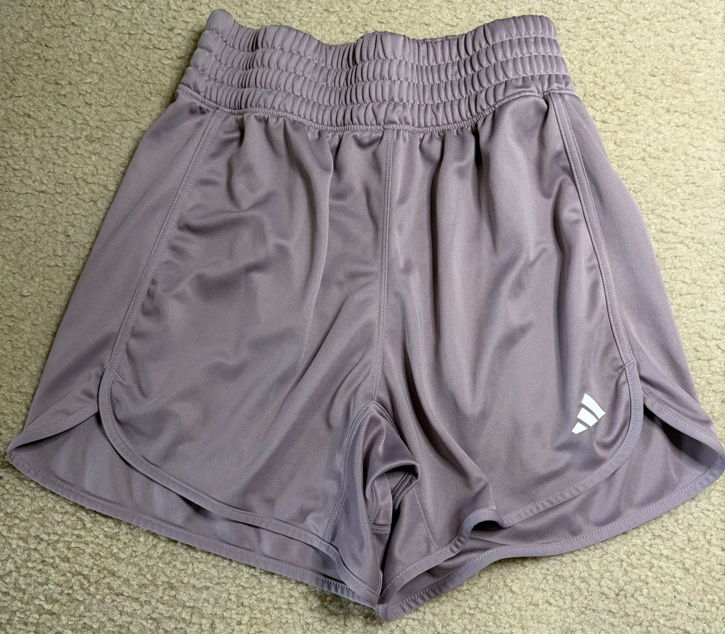 Juniors Small Adidas High Waisted Athletic Shorts