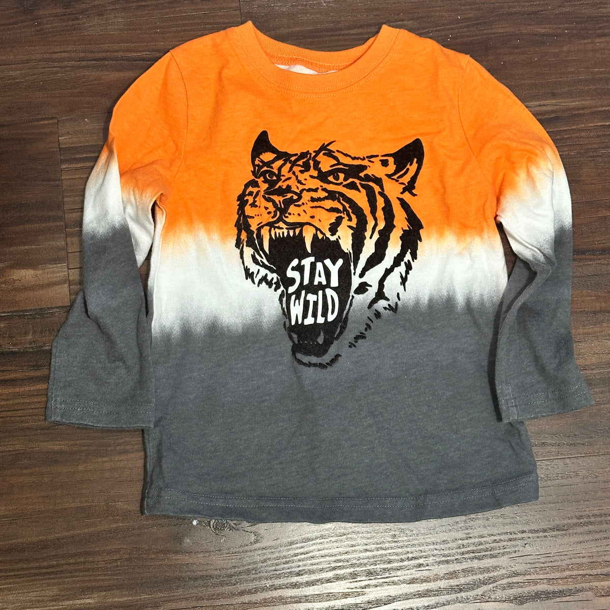 #48 Boys Tiger shirt 3T