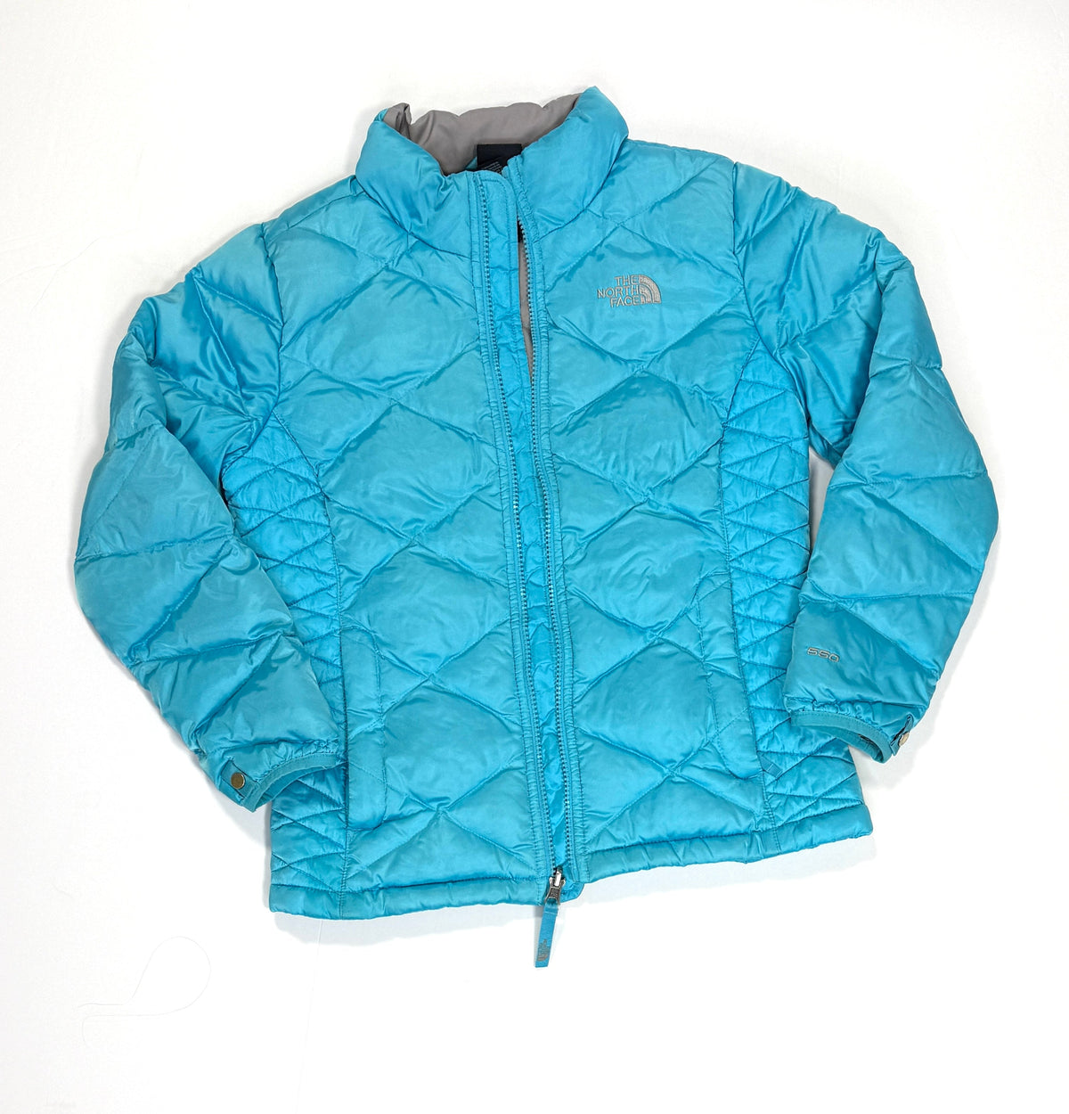 155 Girls North Face Puffer Size M 10/12 (fits more like an 8 or small 10)