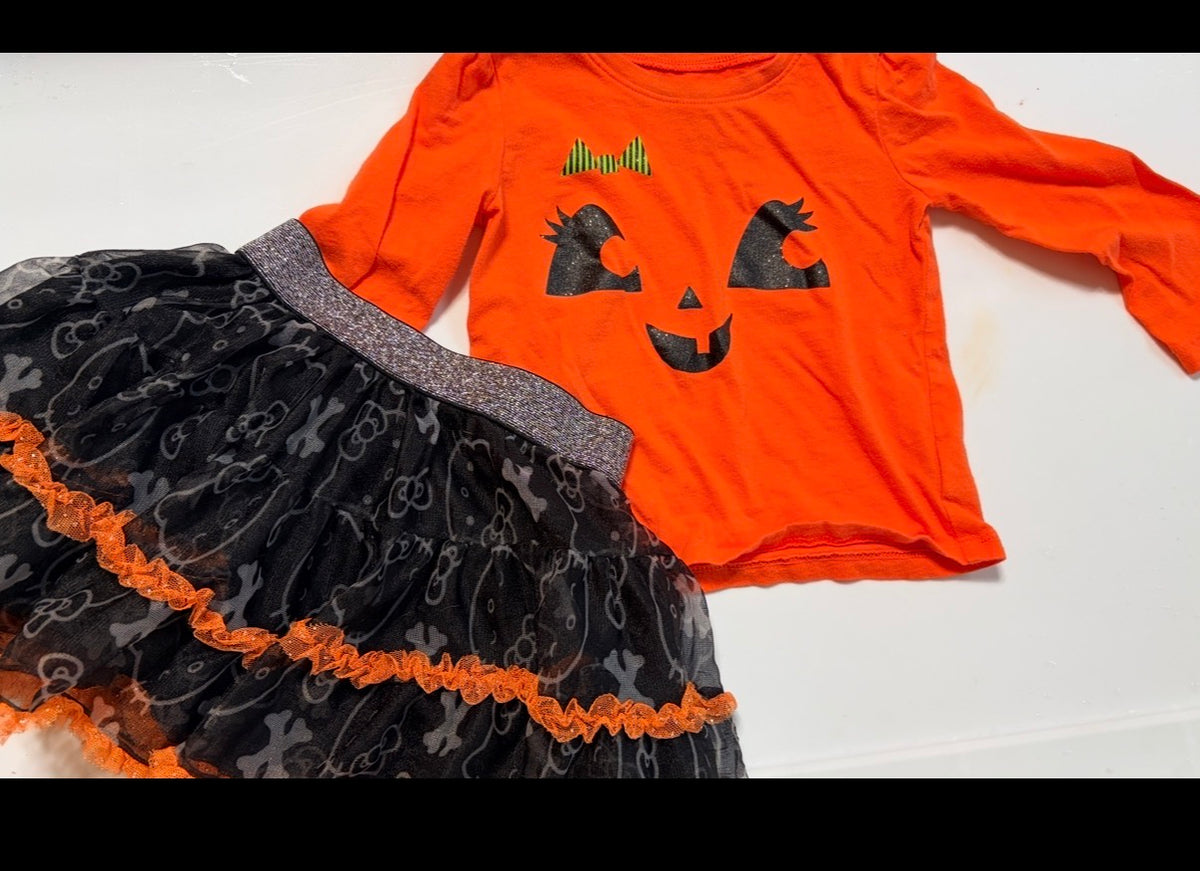 #35 Girls 2onths Halloween outfit