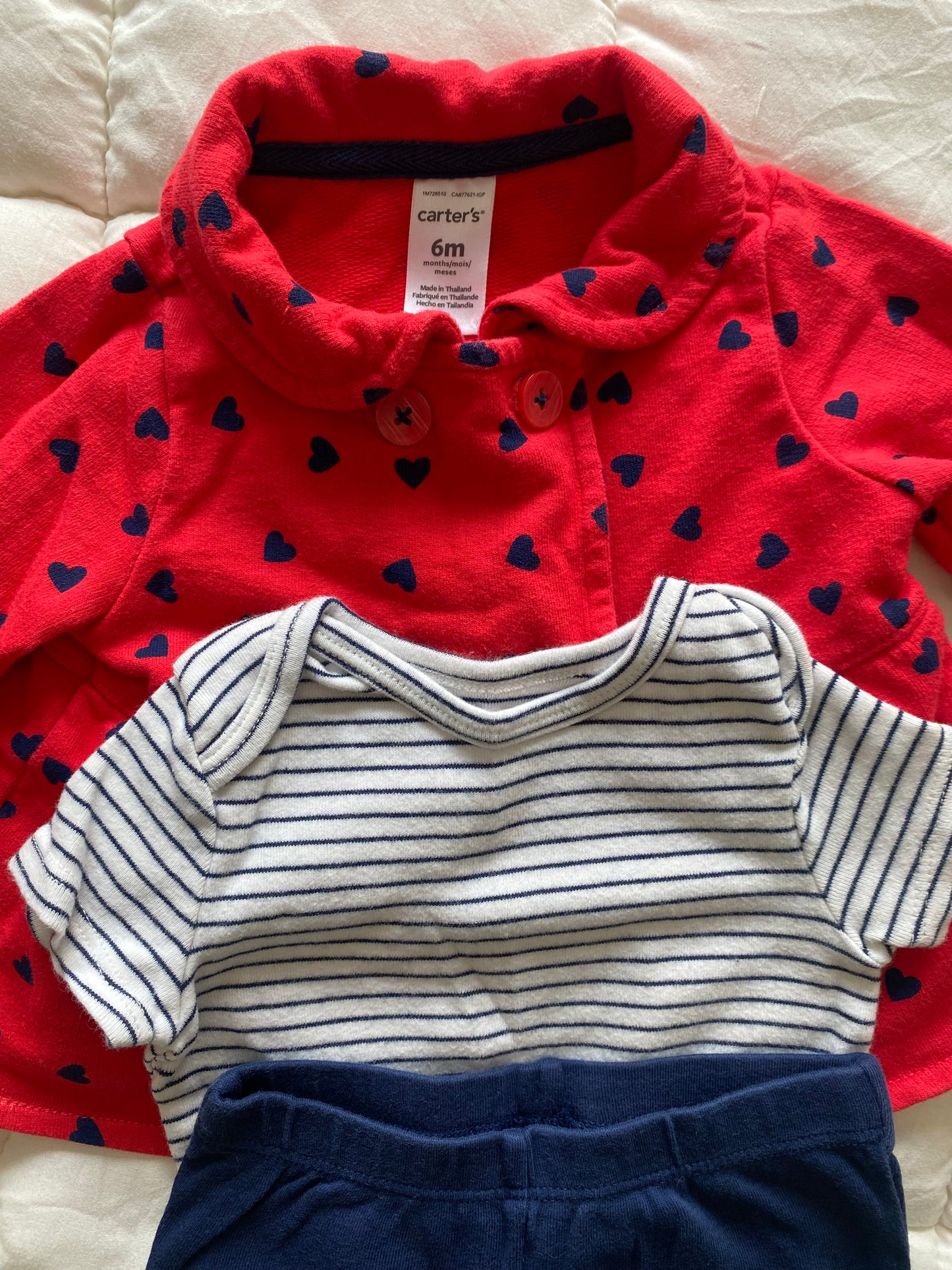 Seller 64 Carter’s girls 6 mo outfit