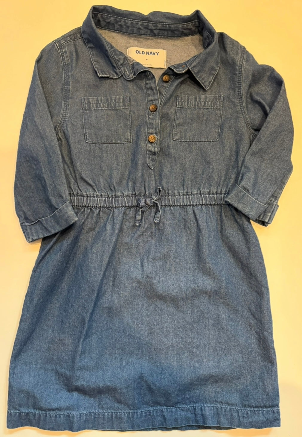 Seller 186 - Old Navy Girls 4T Denim Dress - EUC