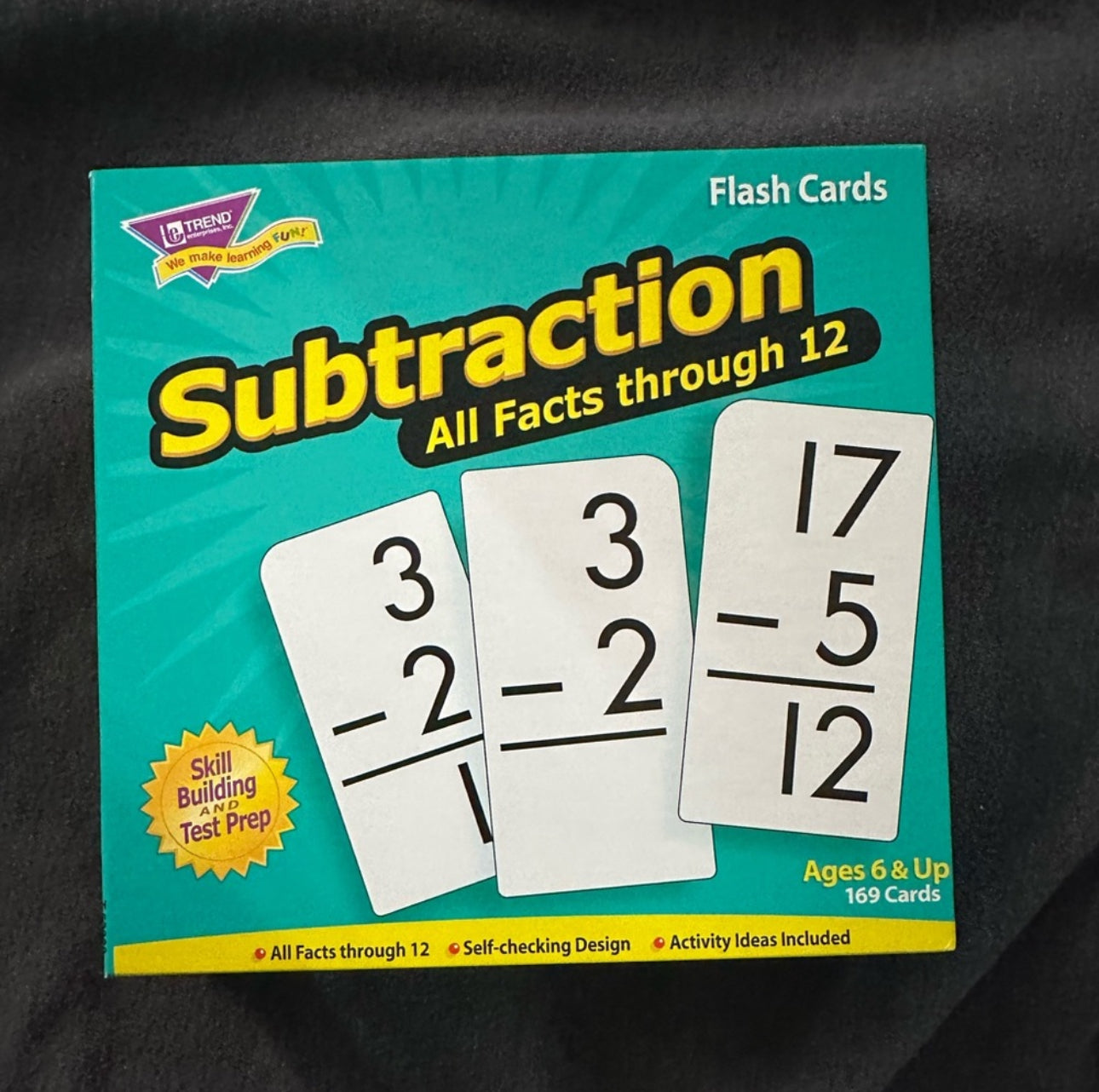 #111 Subtraction Flash Cards